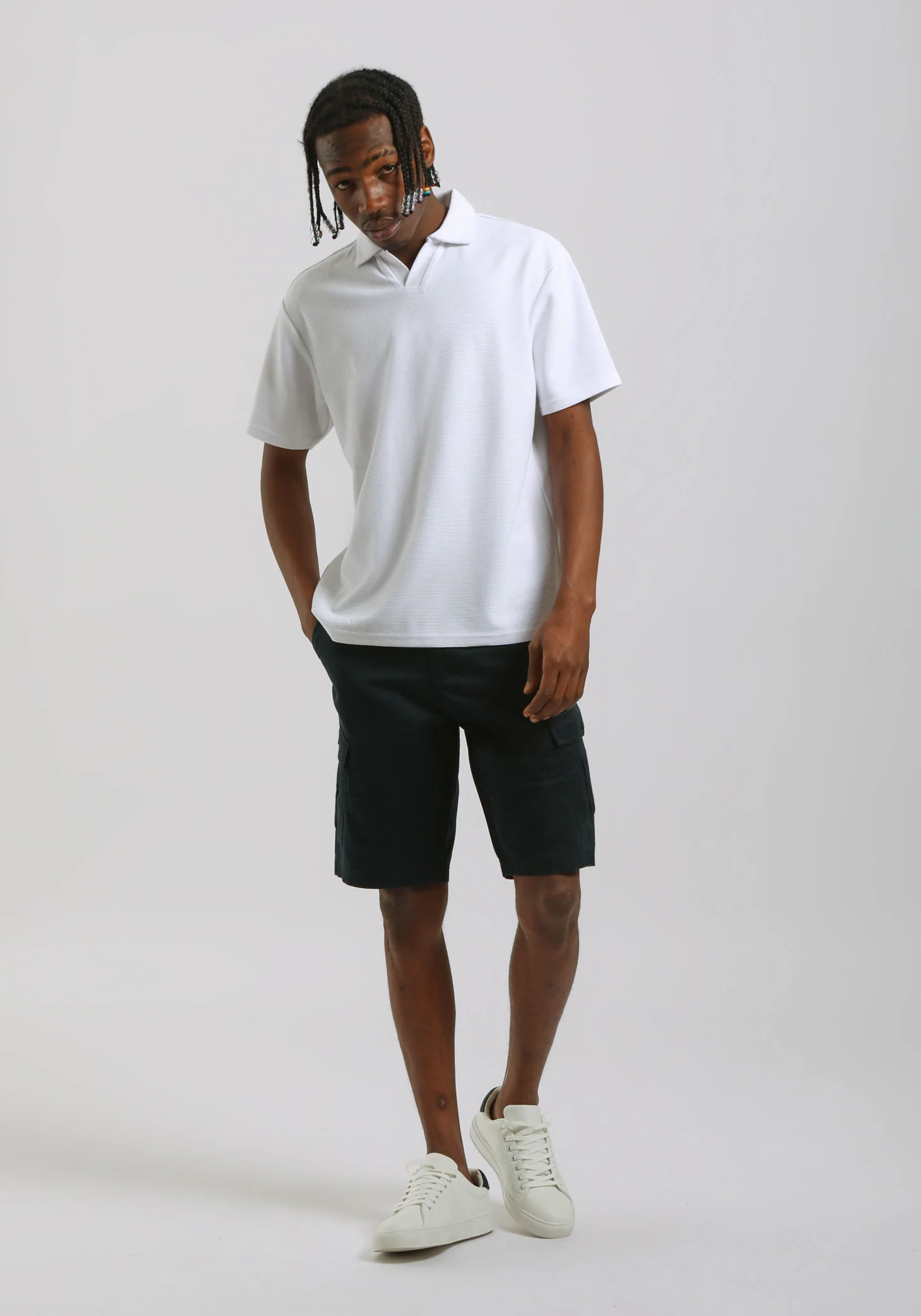 Bermuda cargo 100% cotone