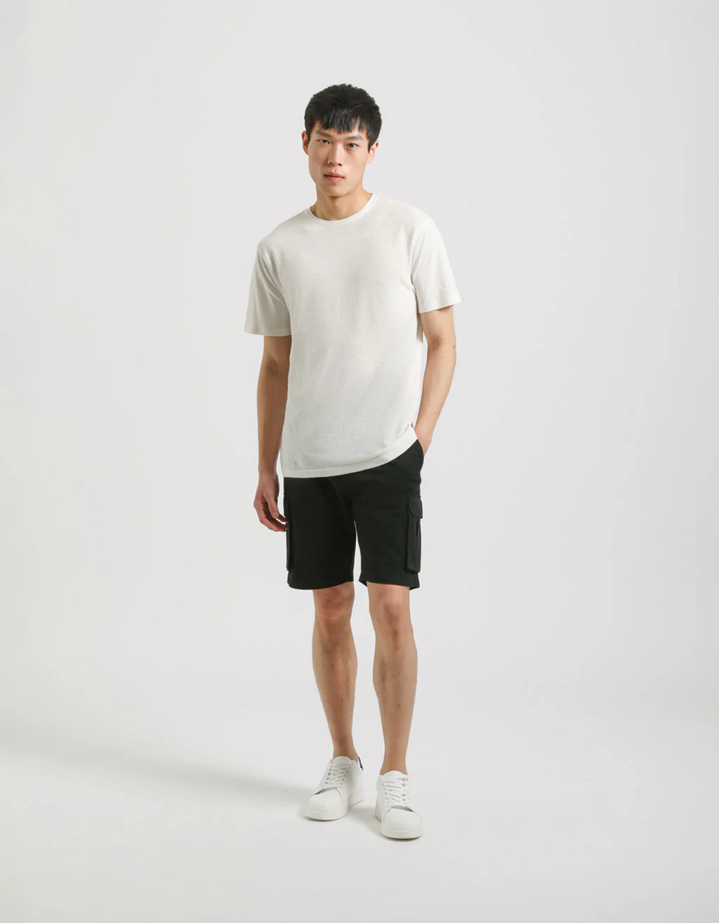 Bermuda cargo 100% cotone
