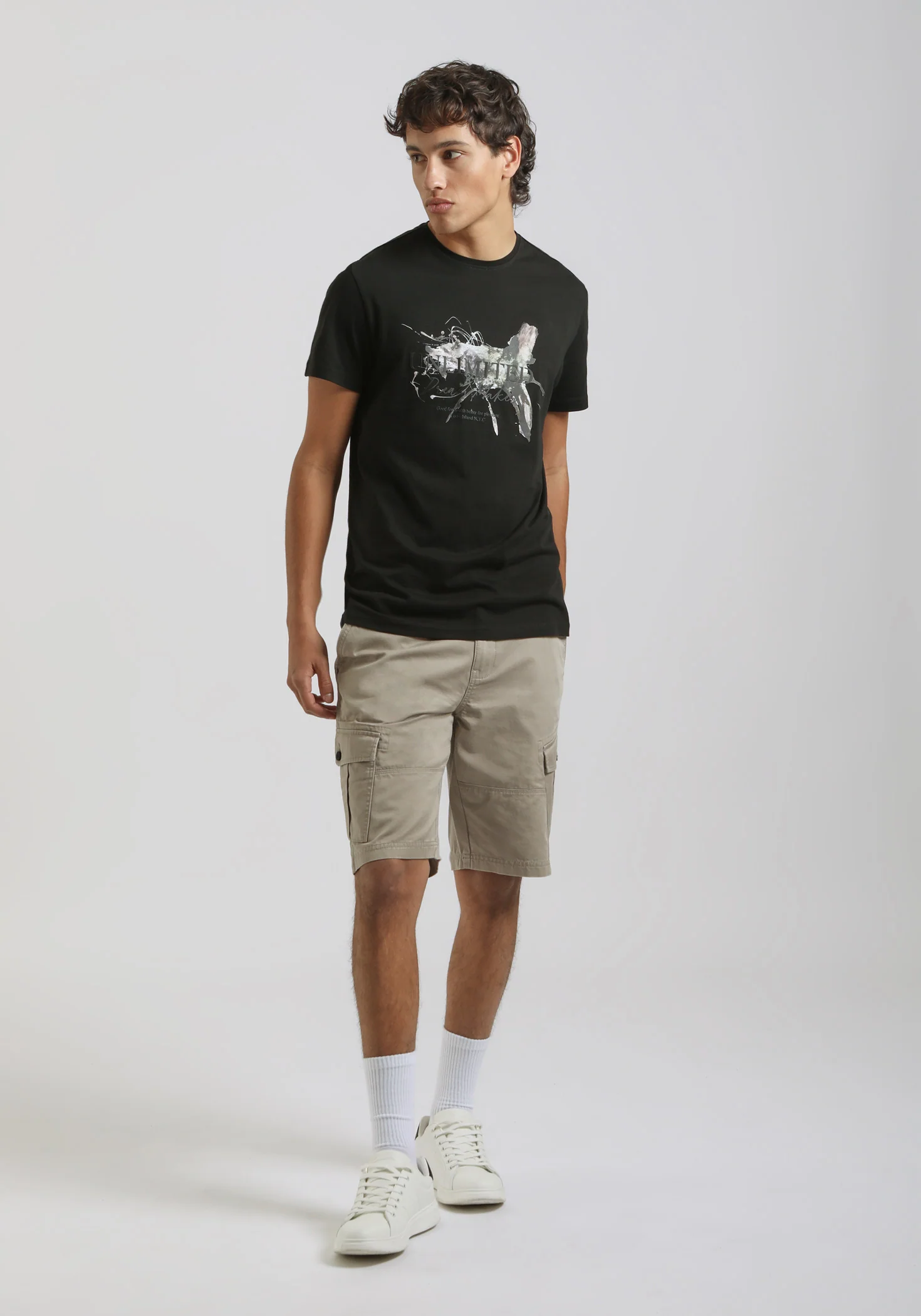 Bermuda cargo 100% cotone