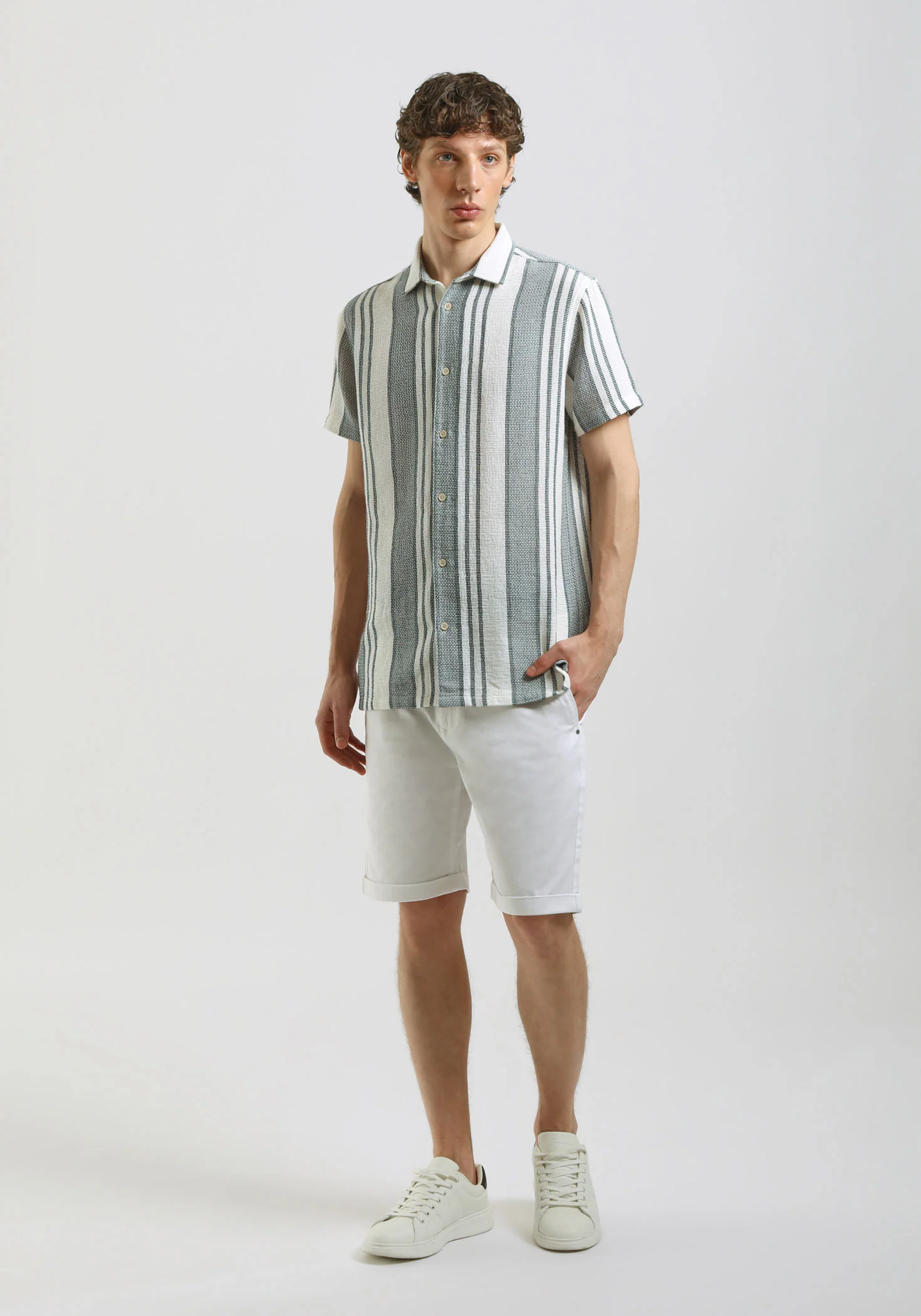 Bermuda chino in cotone