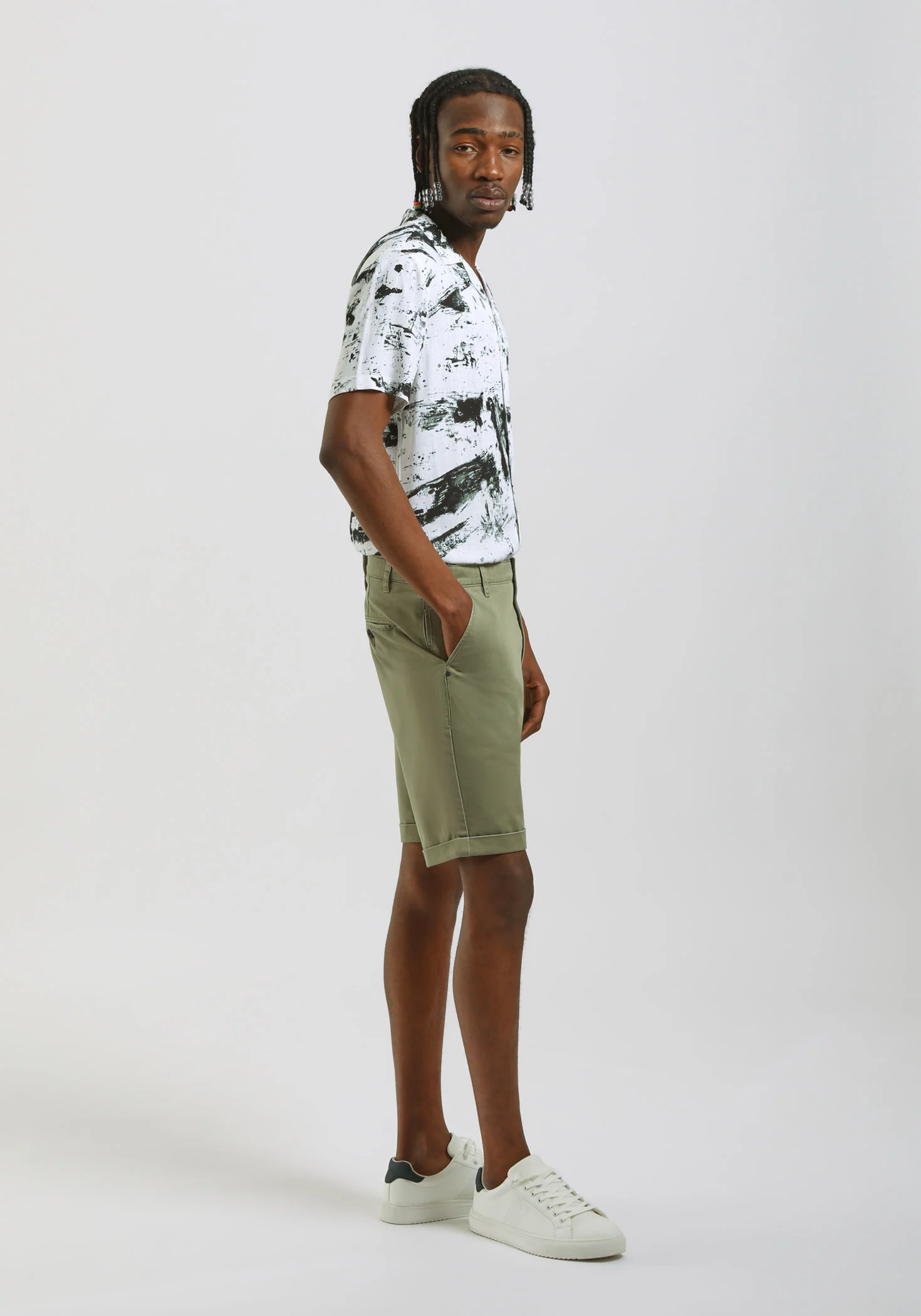 Bermuda chino in cotone - Image 4