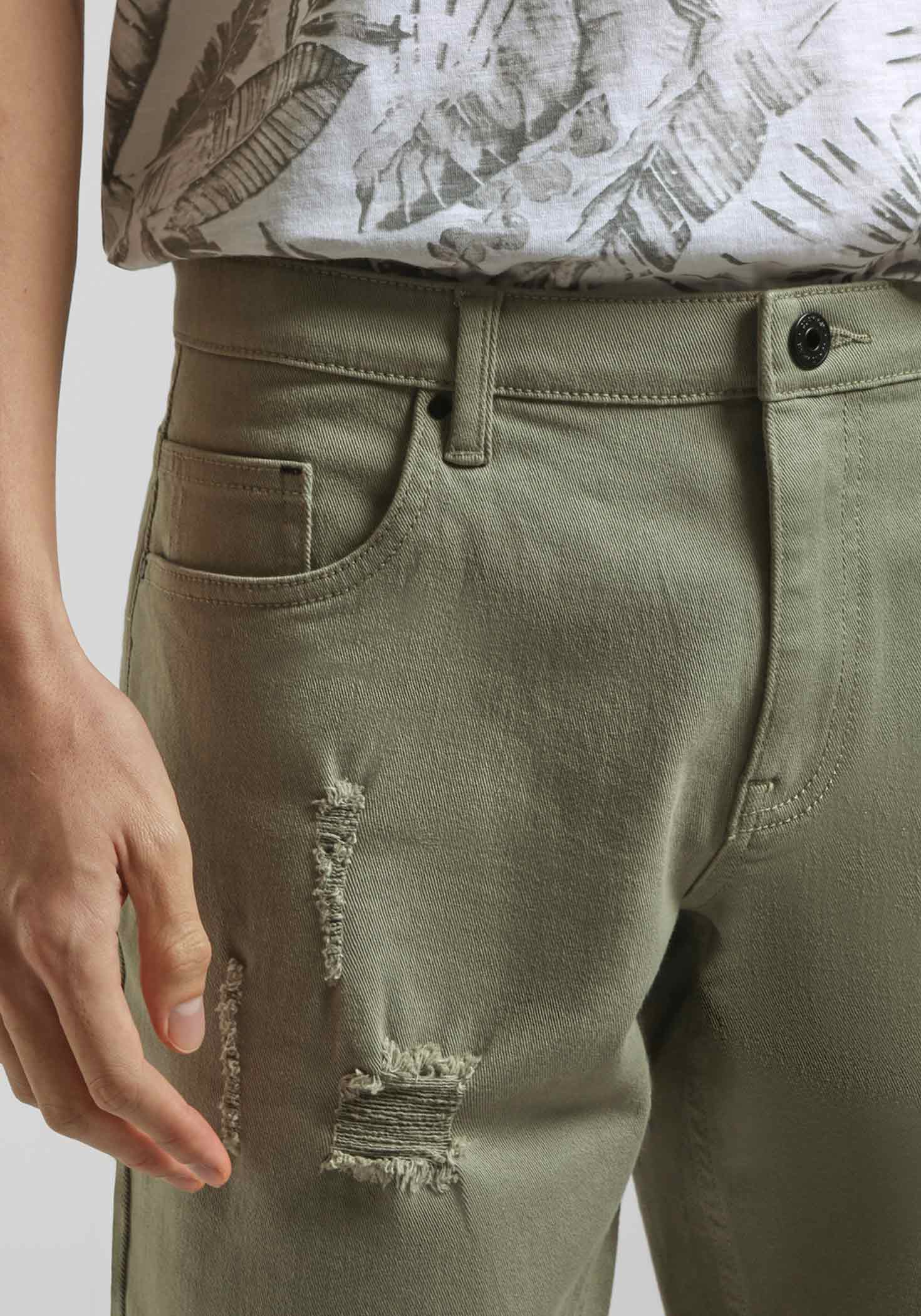 Bermuda cinque tasche in cotone - Image 3