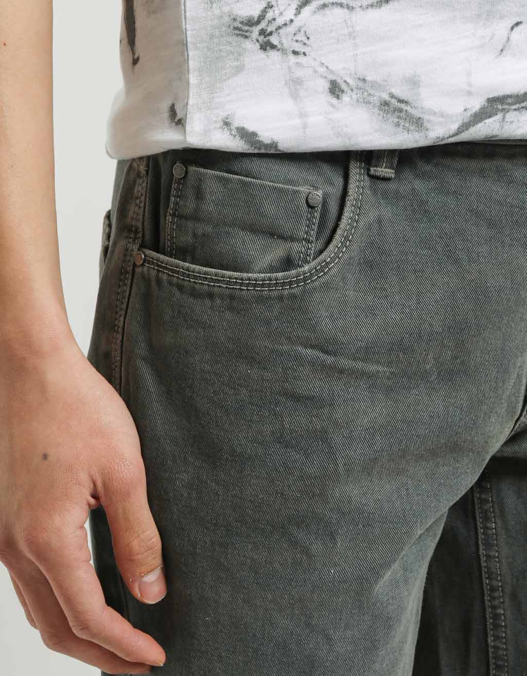 Bermuda di jeans regular fit - Image 3