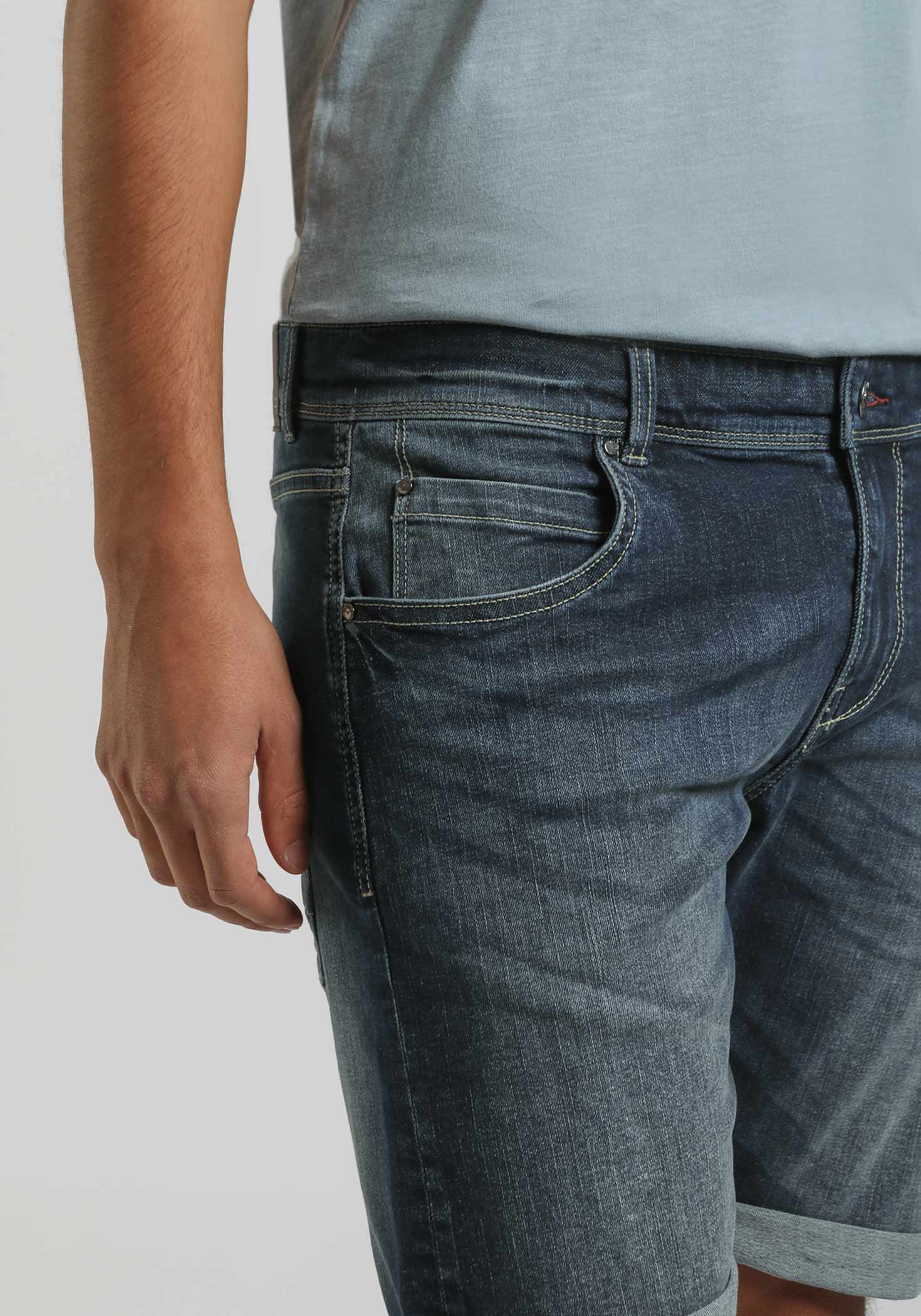 Bermuda di jeans slim fit - Image 3