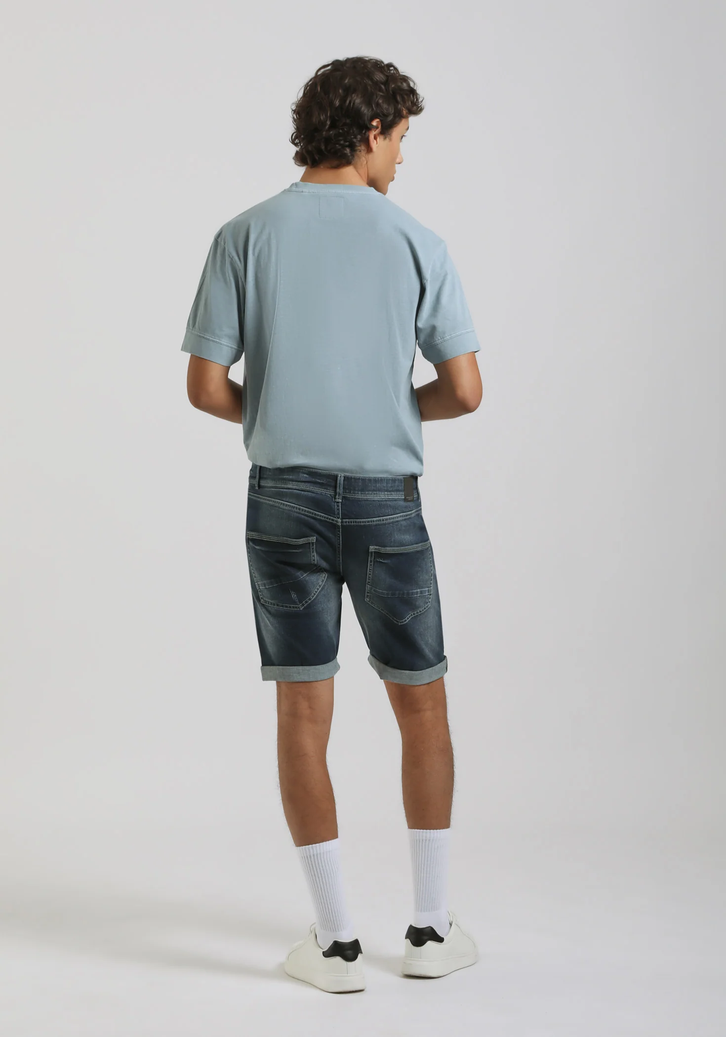 Bermuda di jeans slim fit - Image 5