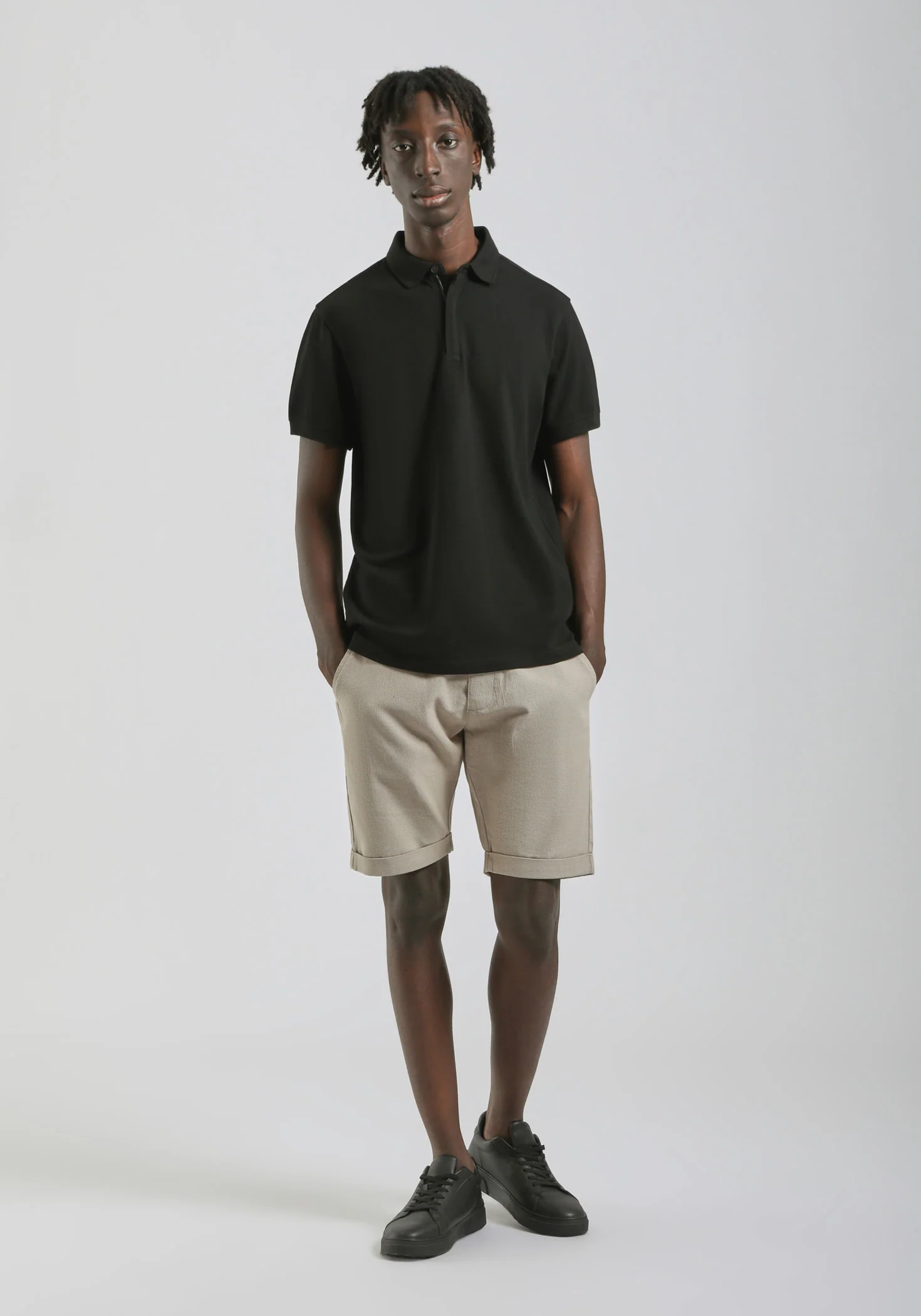 Bermuda in felpa misto cotone