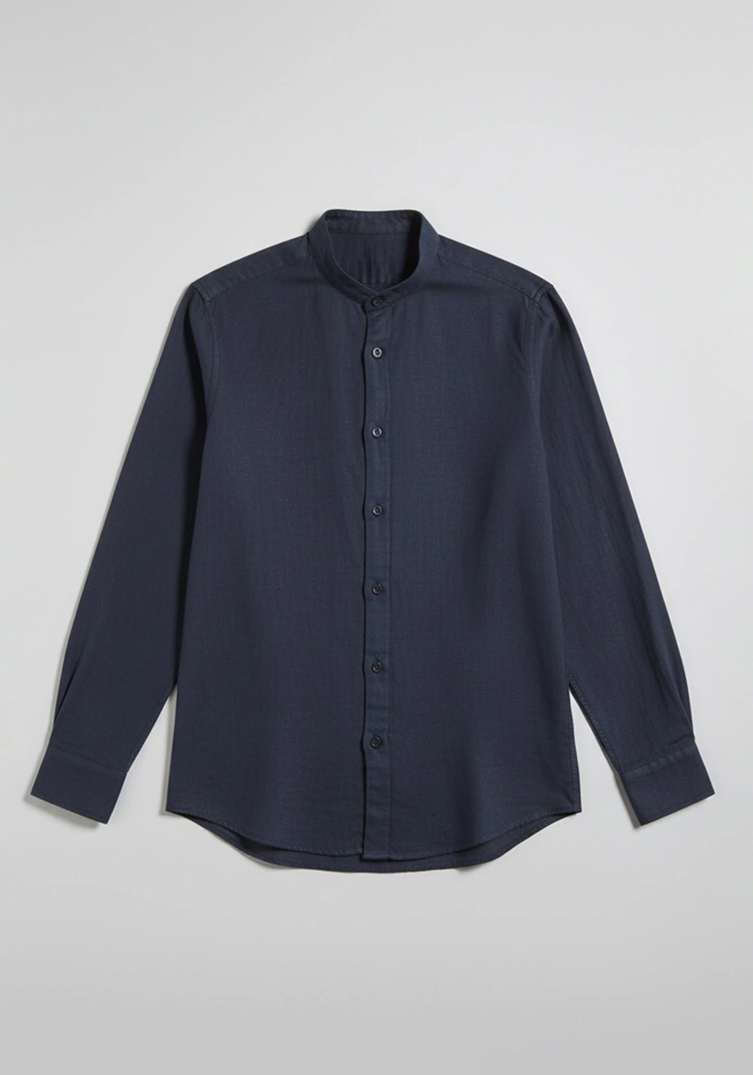 Camicia 100% lino con collo coreano - Image 6