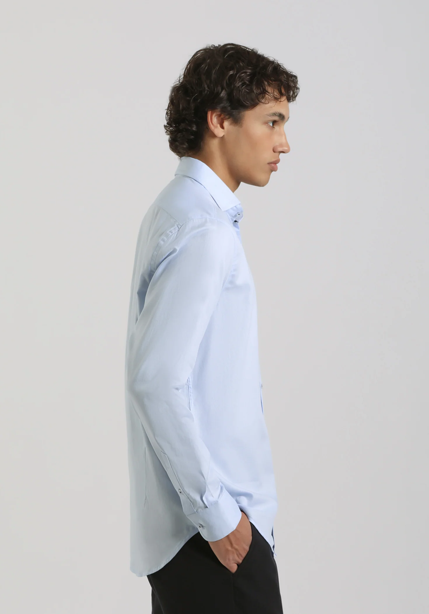 Camicia manica lunga 100% cotone - Image 3