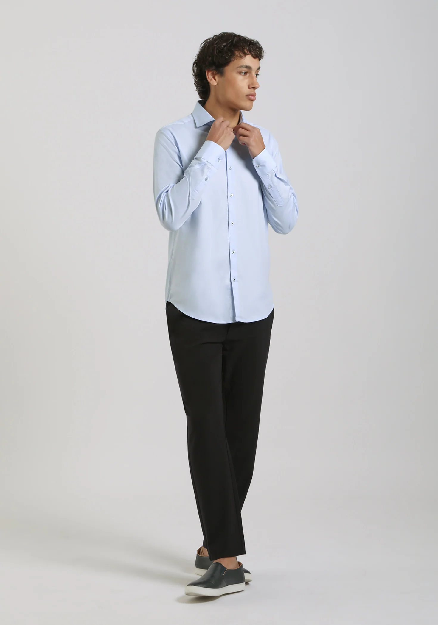 Camicia manica lunga 100% cotone - Image 5