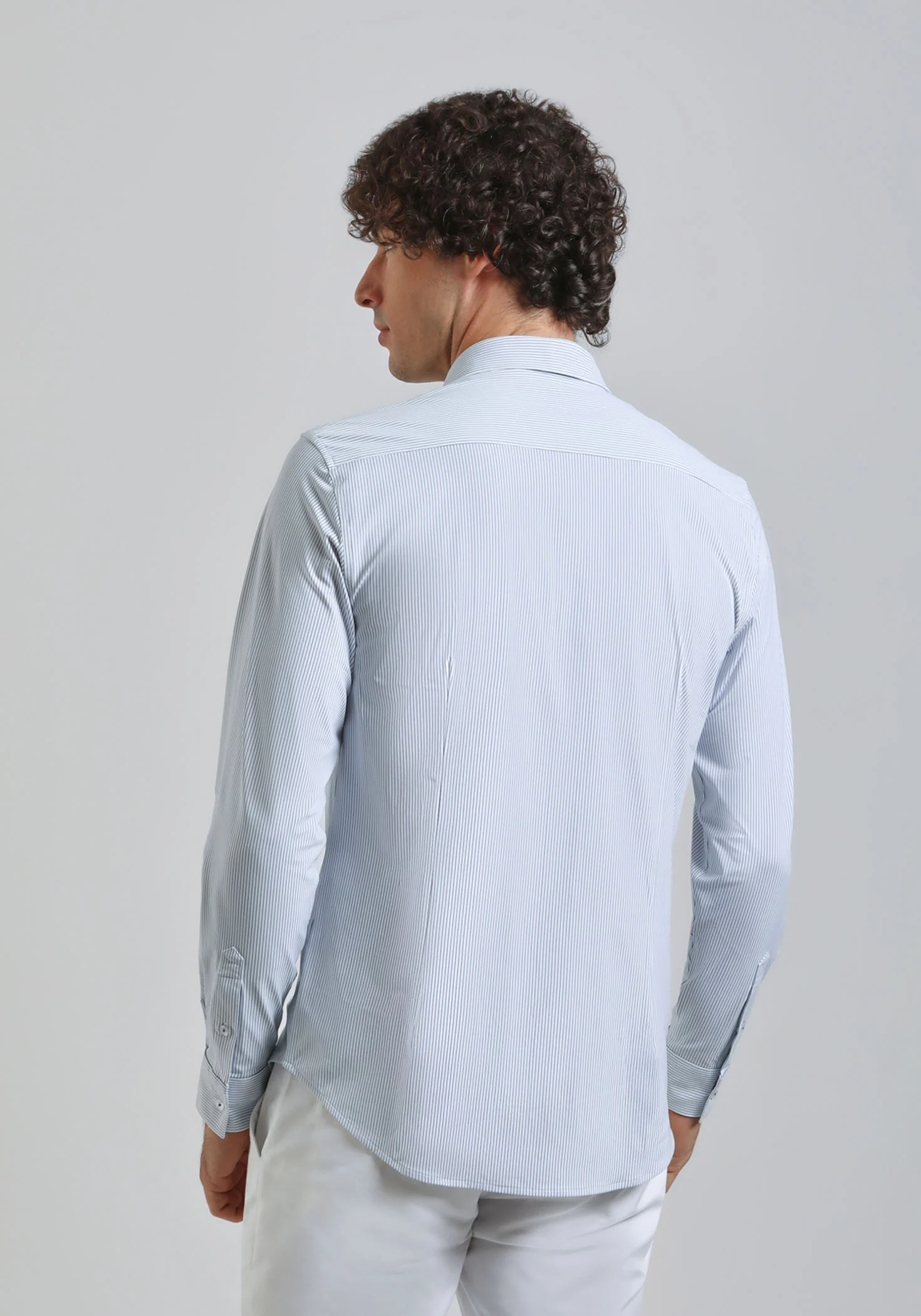Camicia manica lunga a righe - Image 4