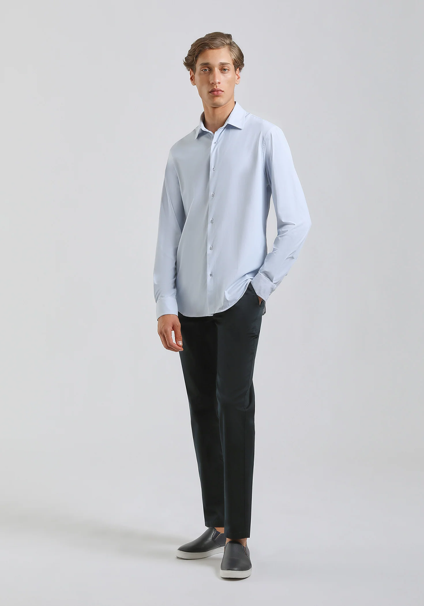 Camicia manica lunga a righe - Image 5