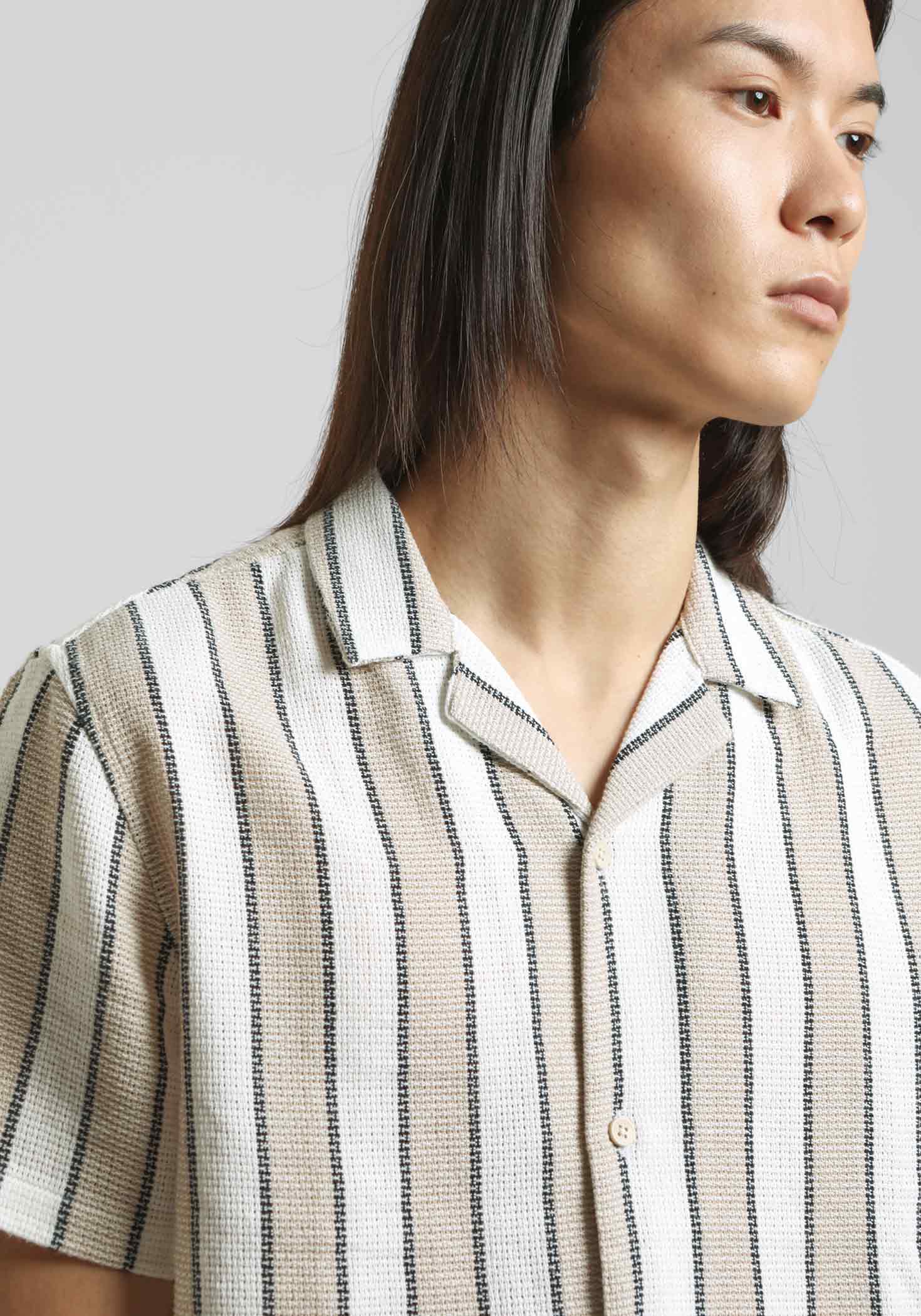 Camicia mezza manica a righe - Image 2