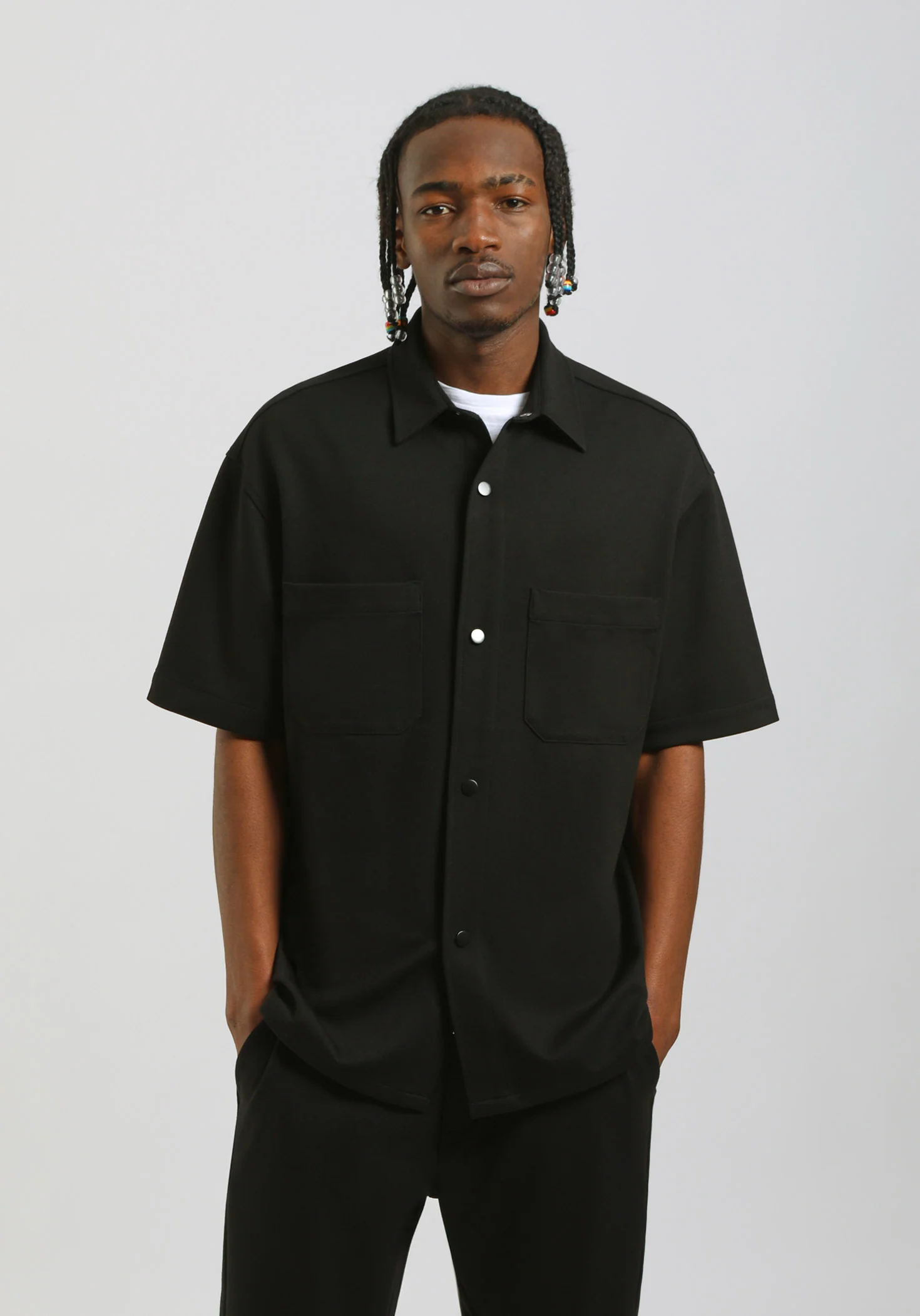Camicia mezza manica con tasconi