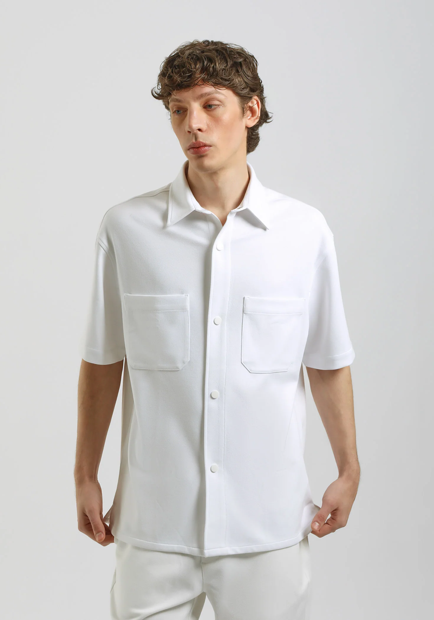 Camicia mezza manica con tasconi - Image 3