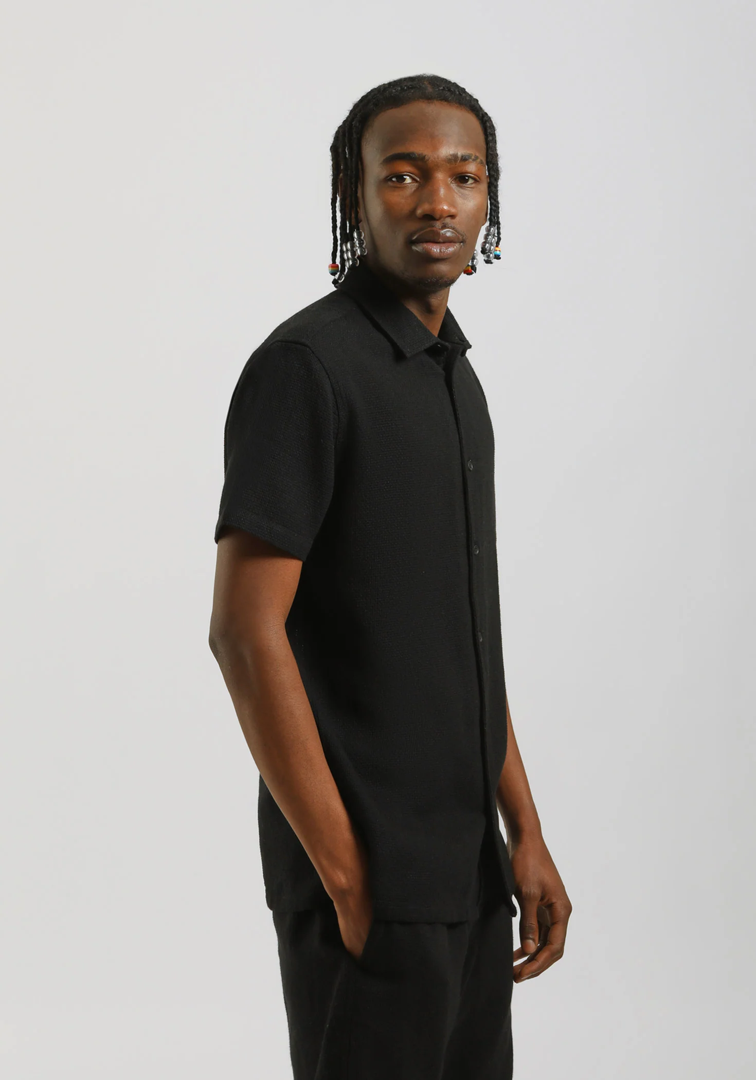 Camicia mezza manica misto cotone - Image 3