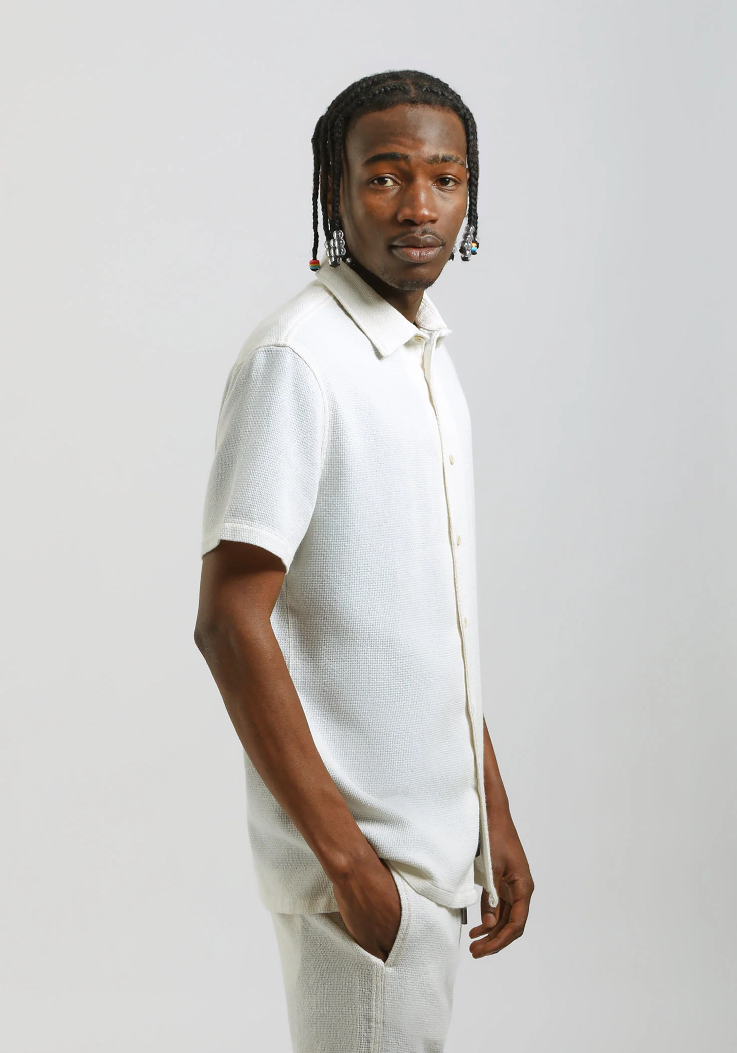 Camicia mezza manica misto cotone - Image 3