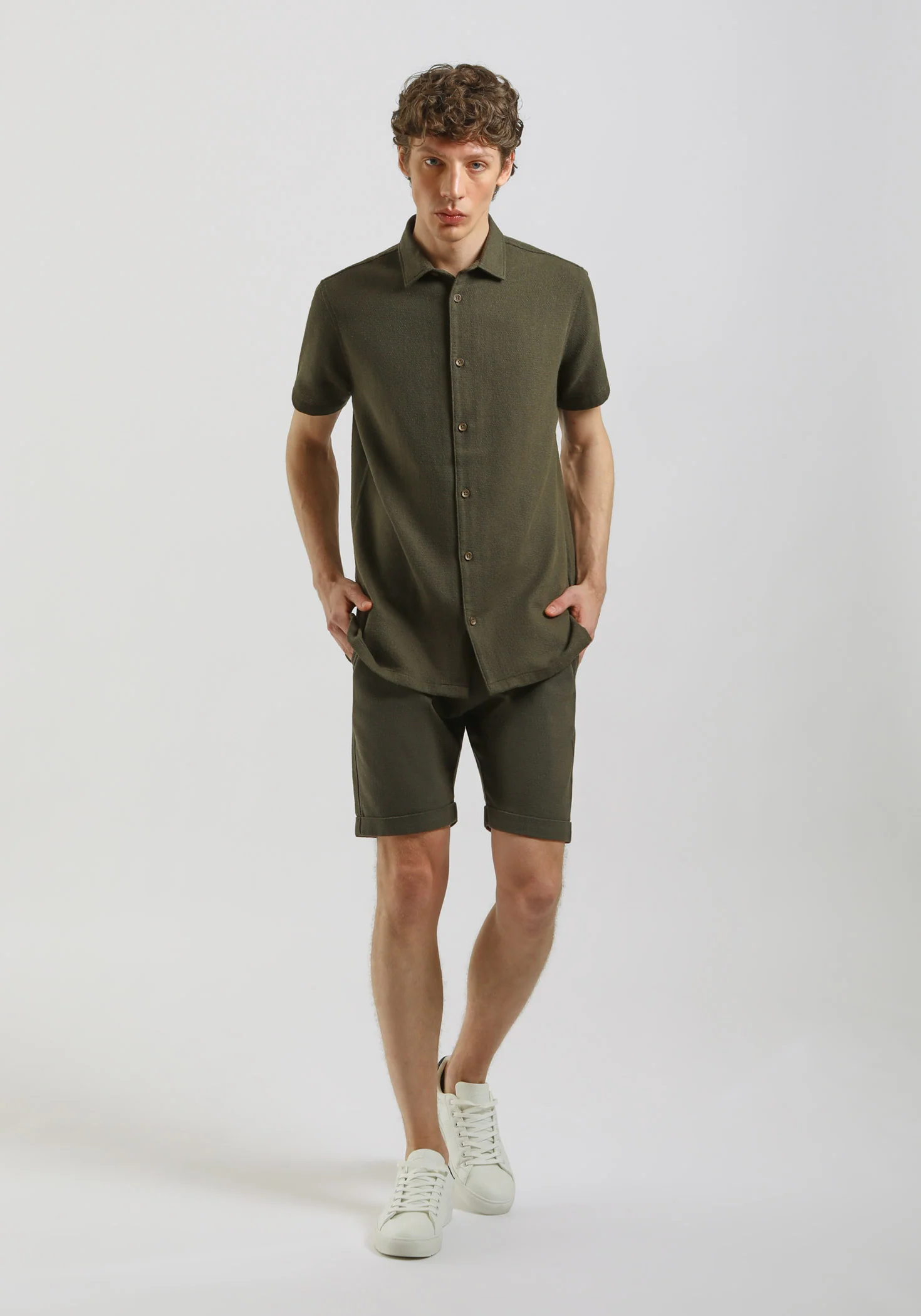 Camicia mezza manica misto cotone - Image 5