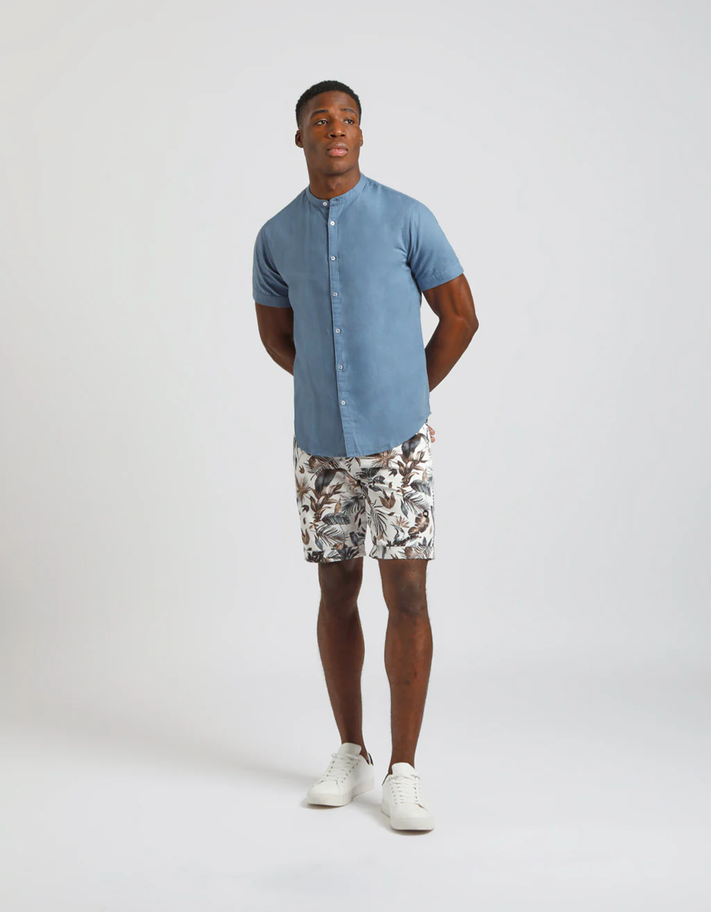 Camicia mezza manica misto lino - Image 5
