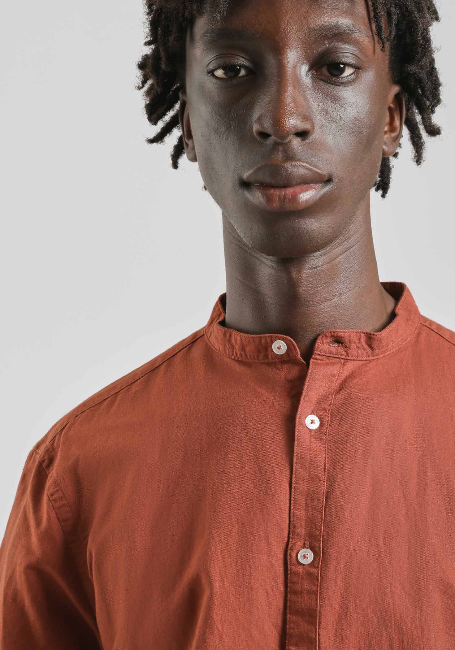 Camicia mezza manica misto lino - Image 4