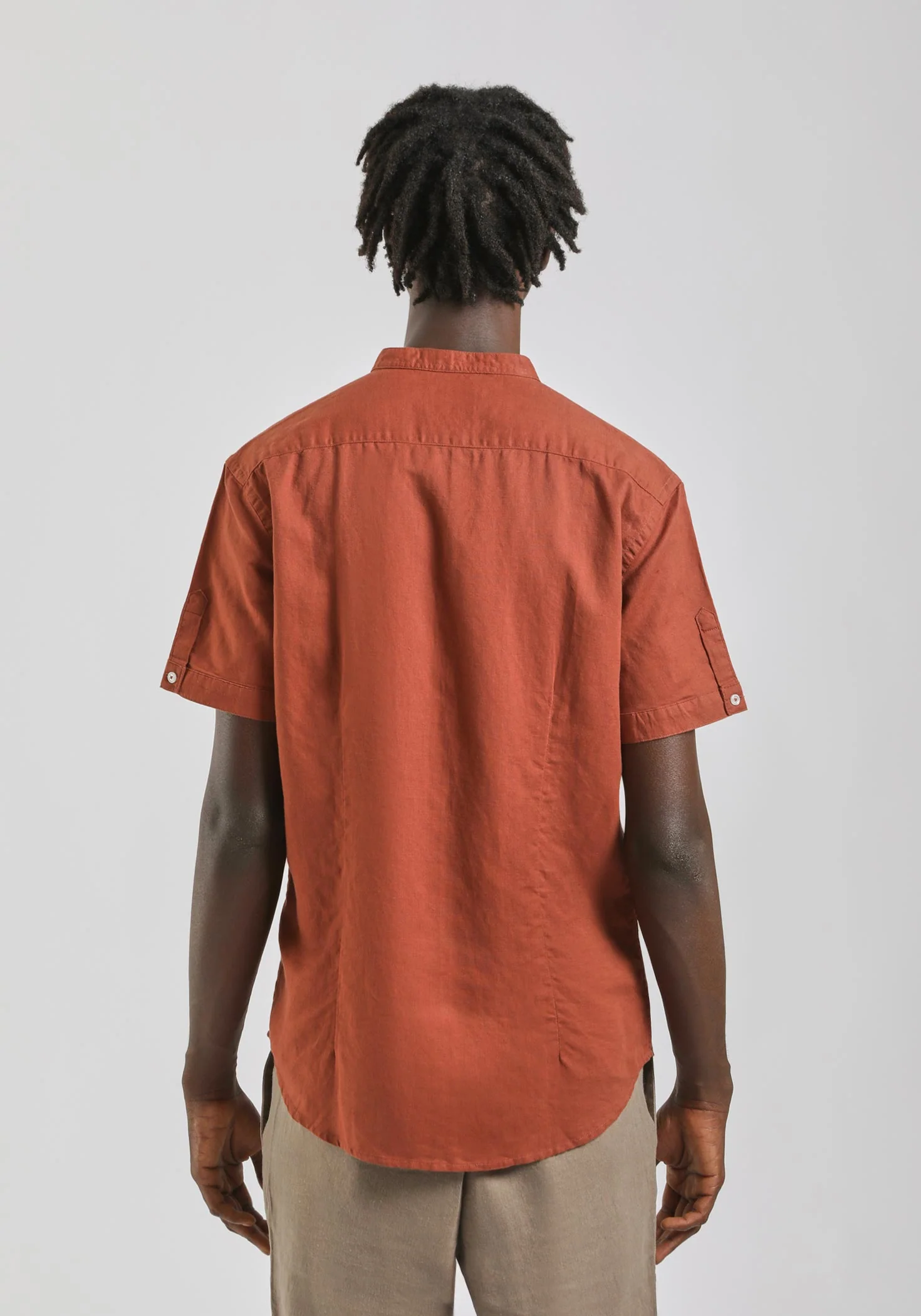 Camicia mezza manica misto lino - Image 6