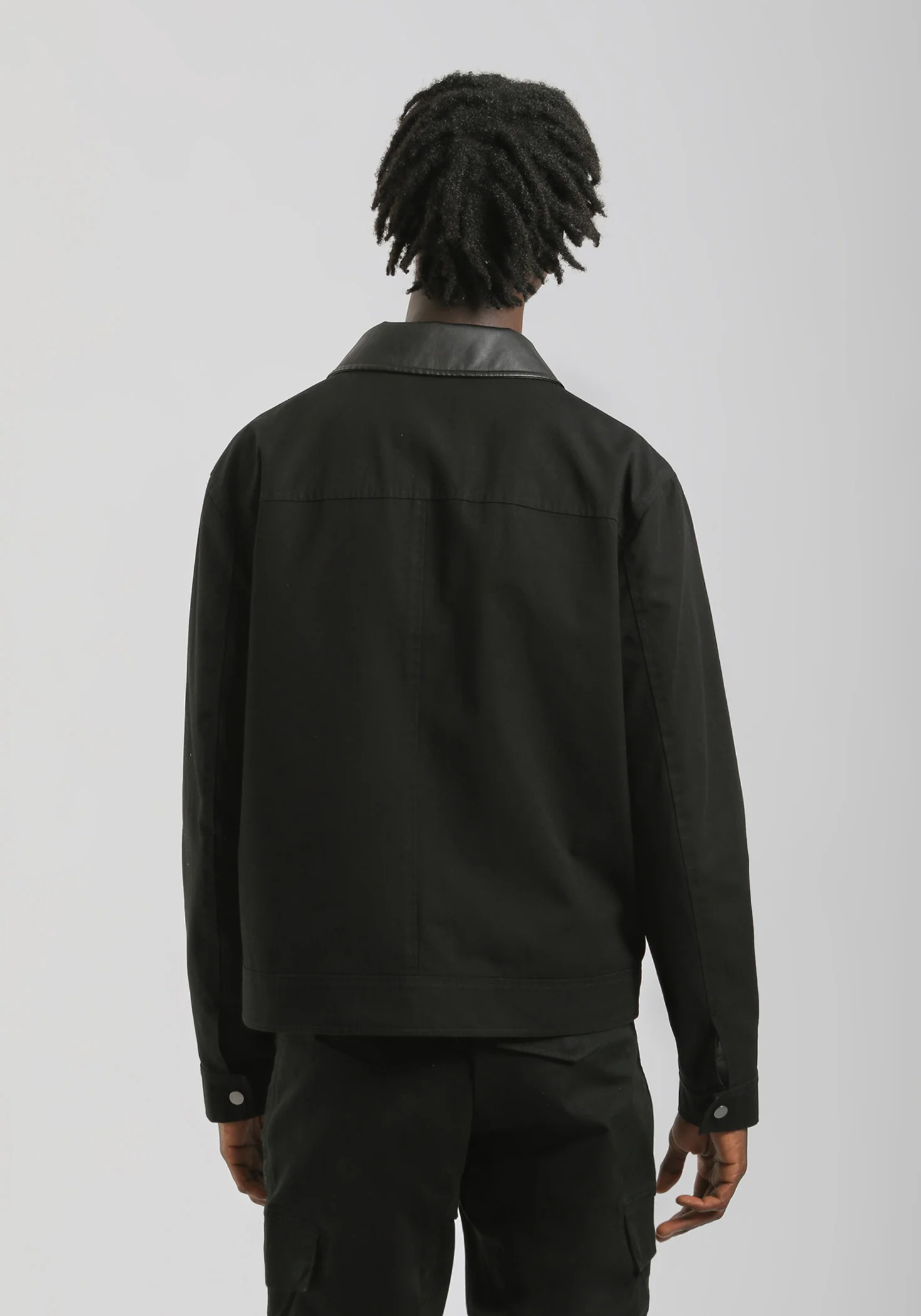 Giacca camicia in cotone - Image 4