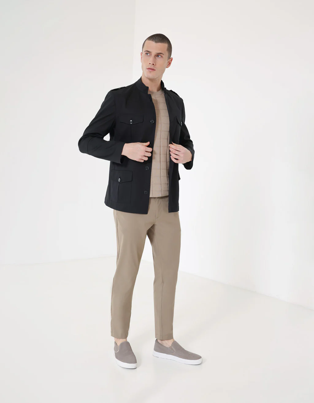 Giacca misto cotone - Image 5