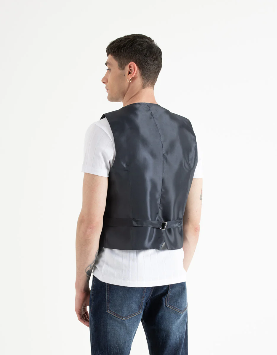 Gilet a quadri - Image 4
