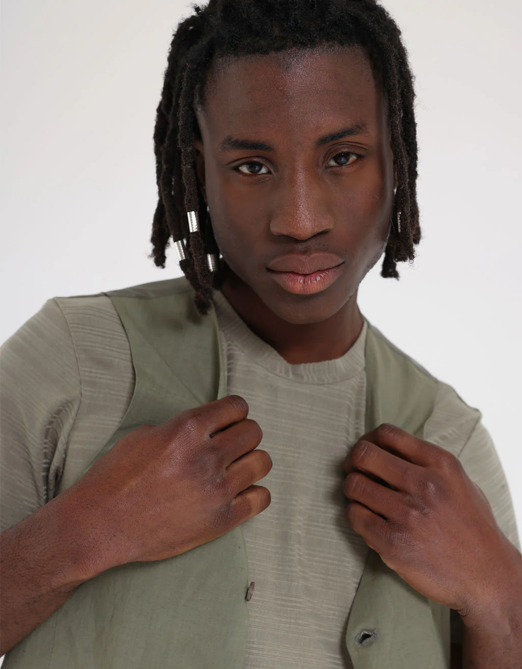 Gilet in misto viscosa - Image 2