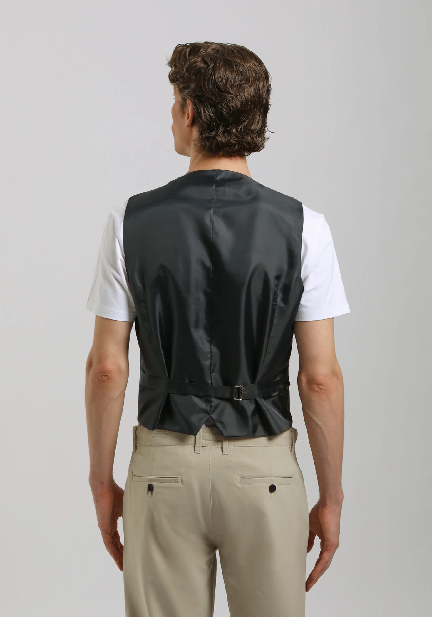Gilet strutturato misto cotone - Image 4