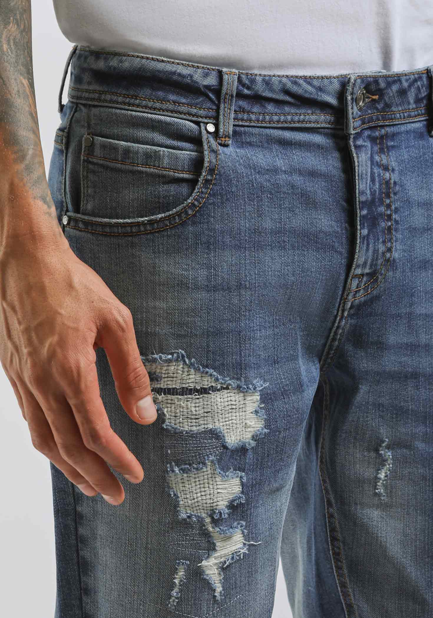 Jeans skinny fit con strappi - Image 3