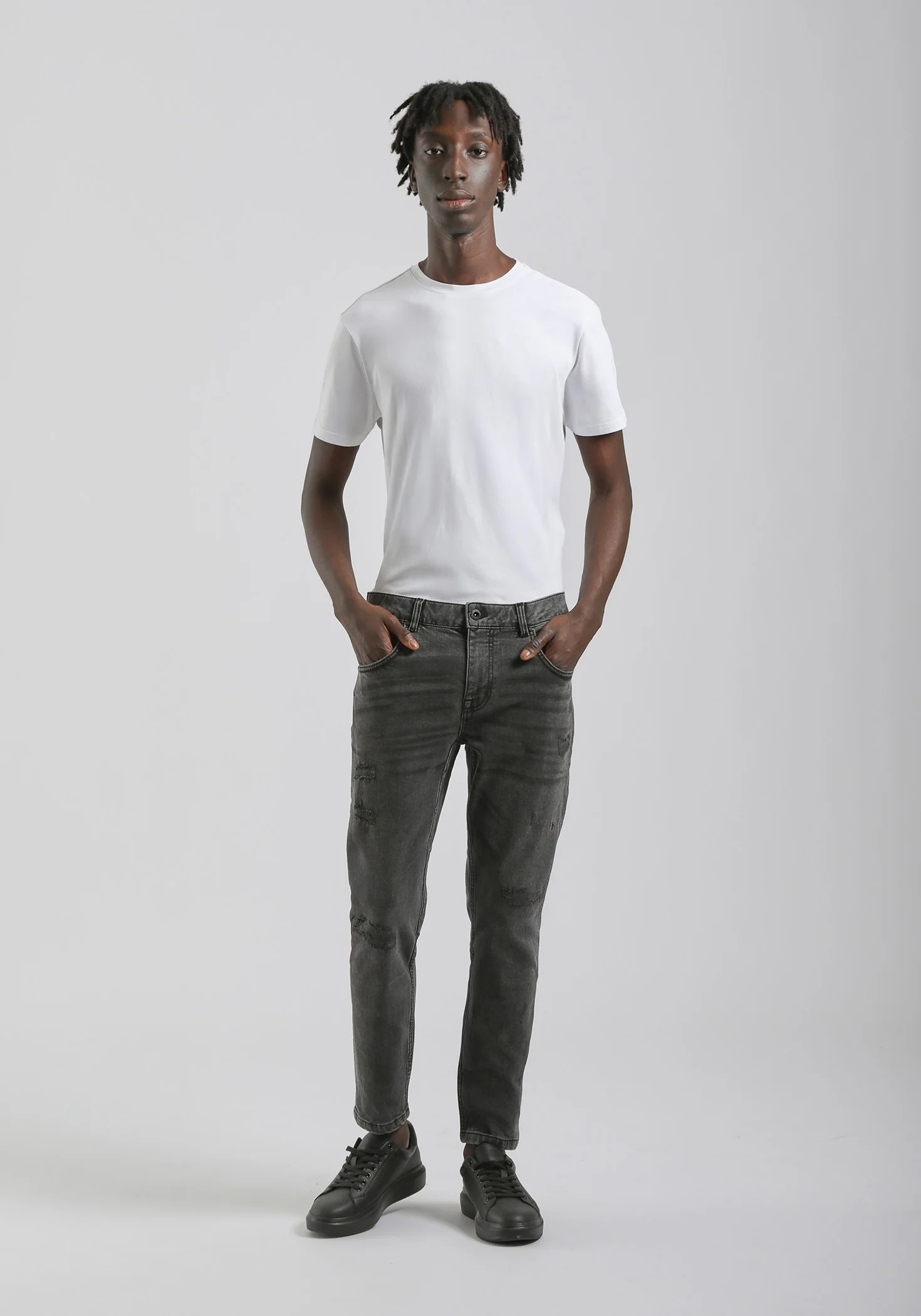 Jeans skinny fit nero