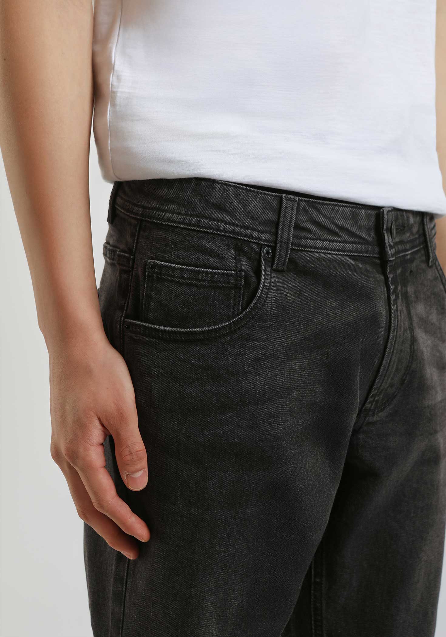 Jeans slim fit nero - Image 3