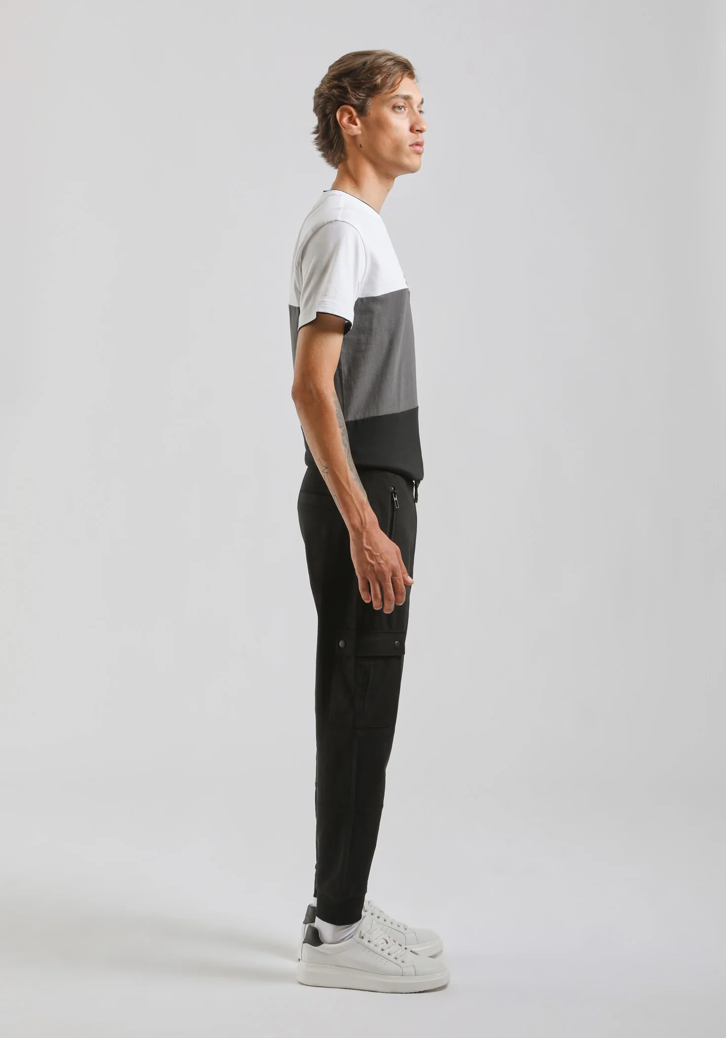 Jogger in felpa con tasconi - Image 4