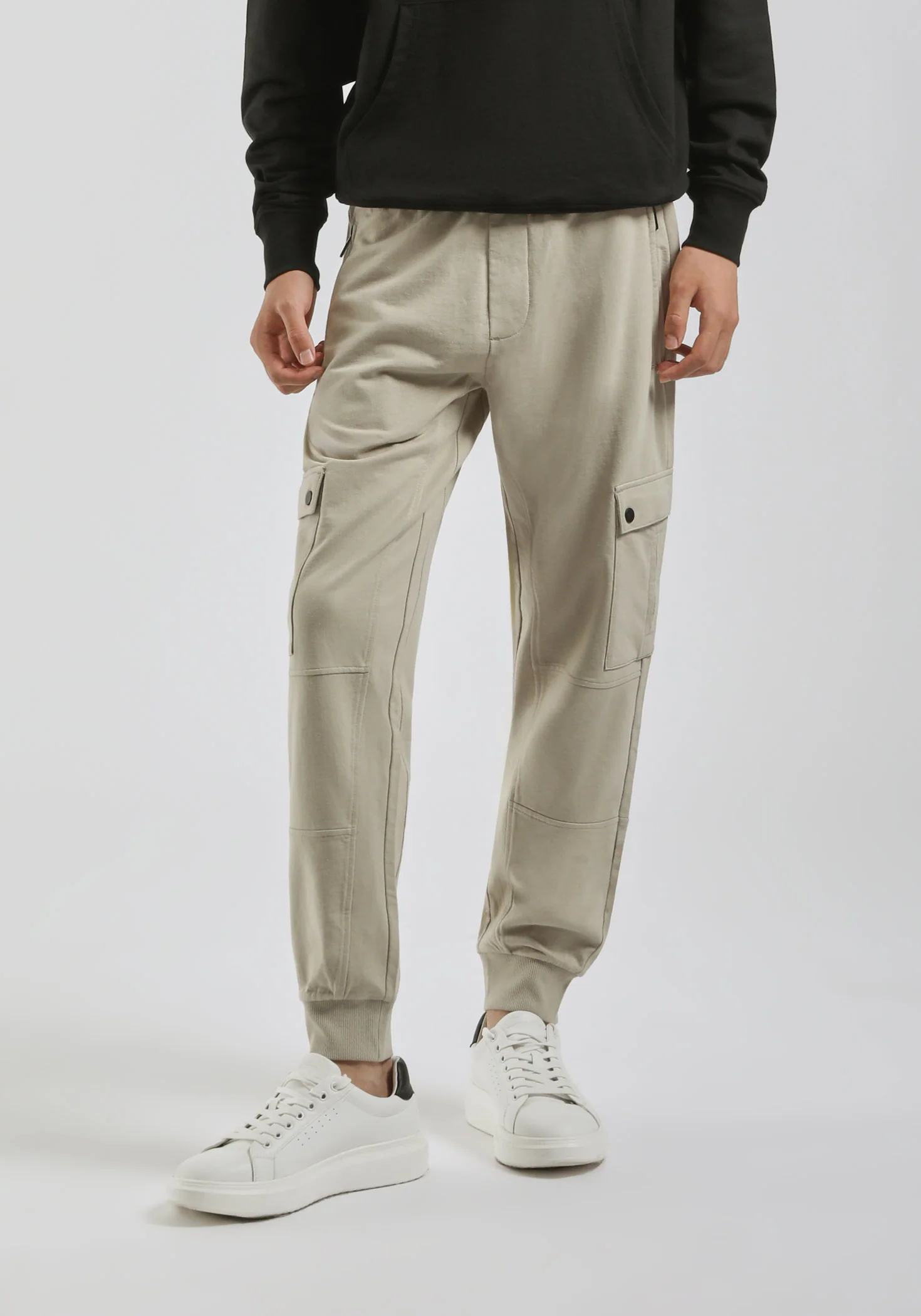 Jogger in felpa con tasconi - Image 2