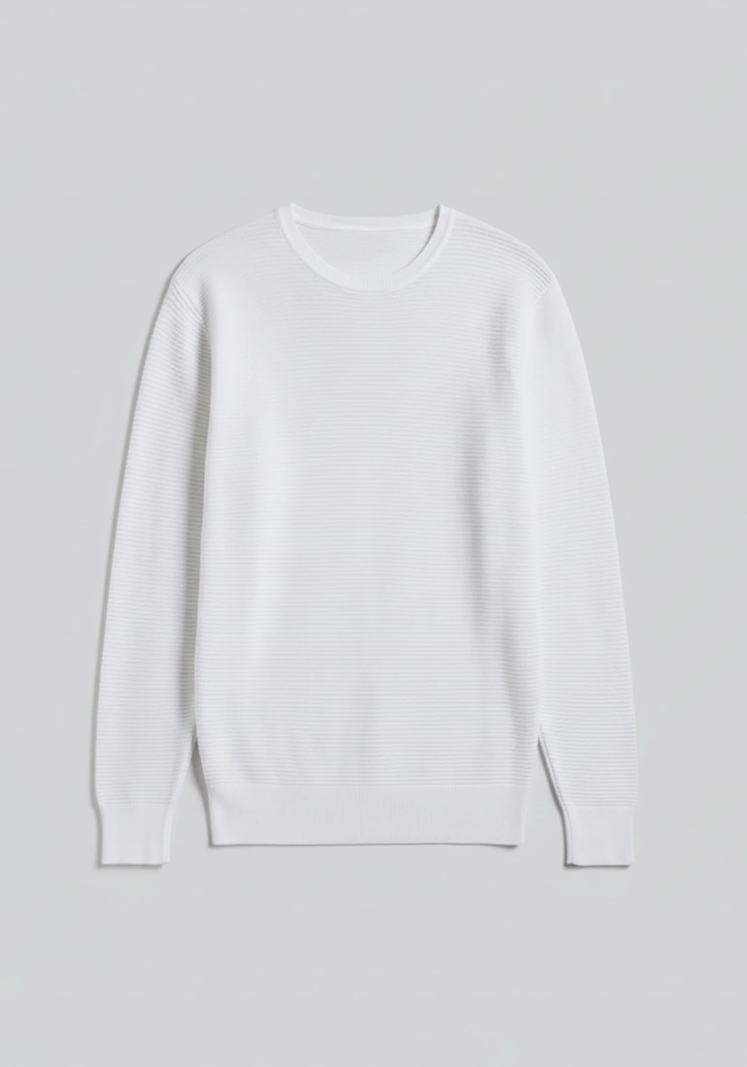 Maglia girocollo in cotone - Image 6