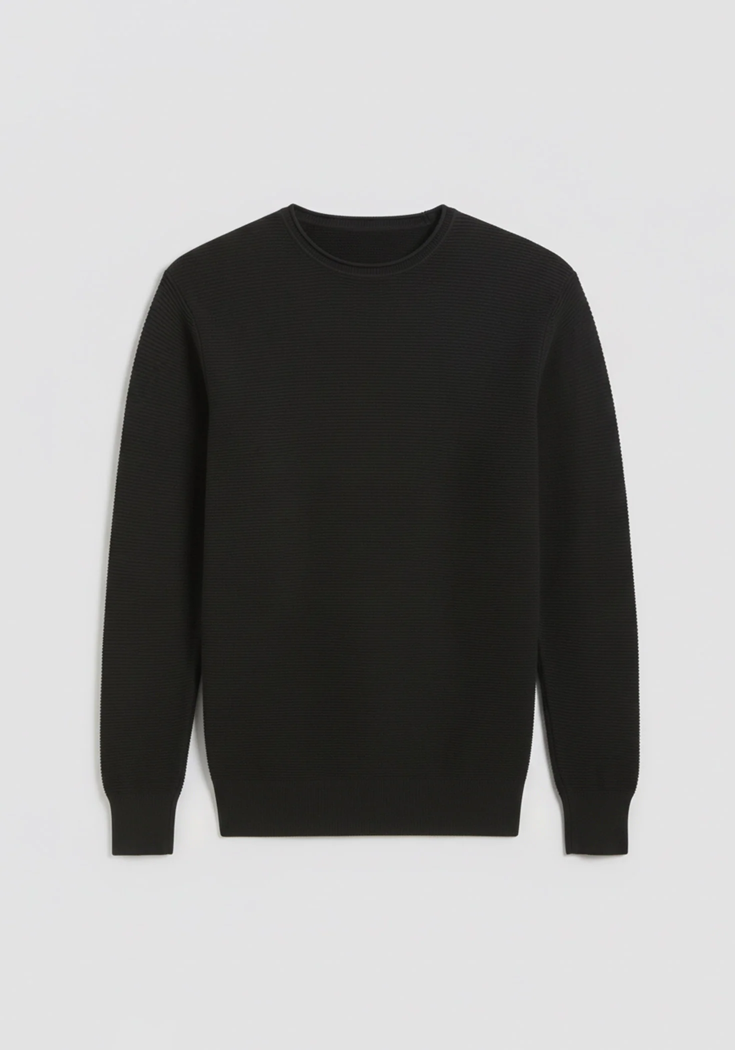 Maglia girocollo strutturato - Image 6