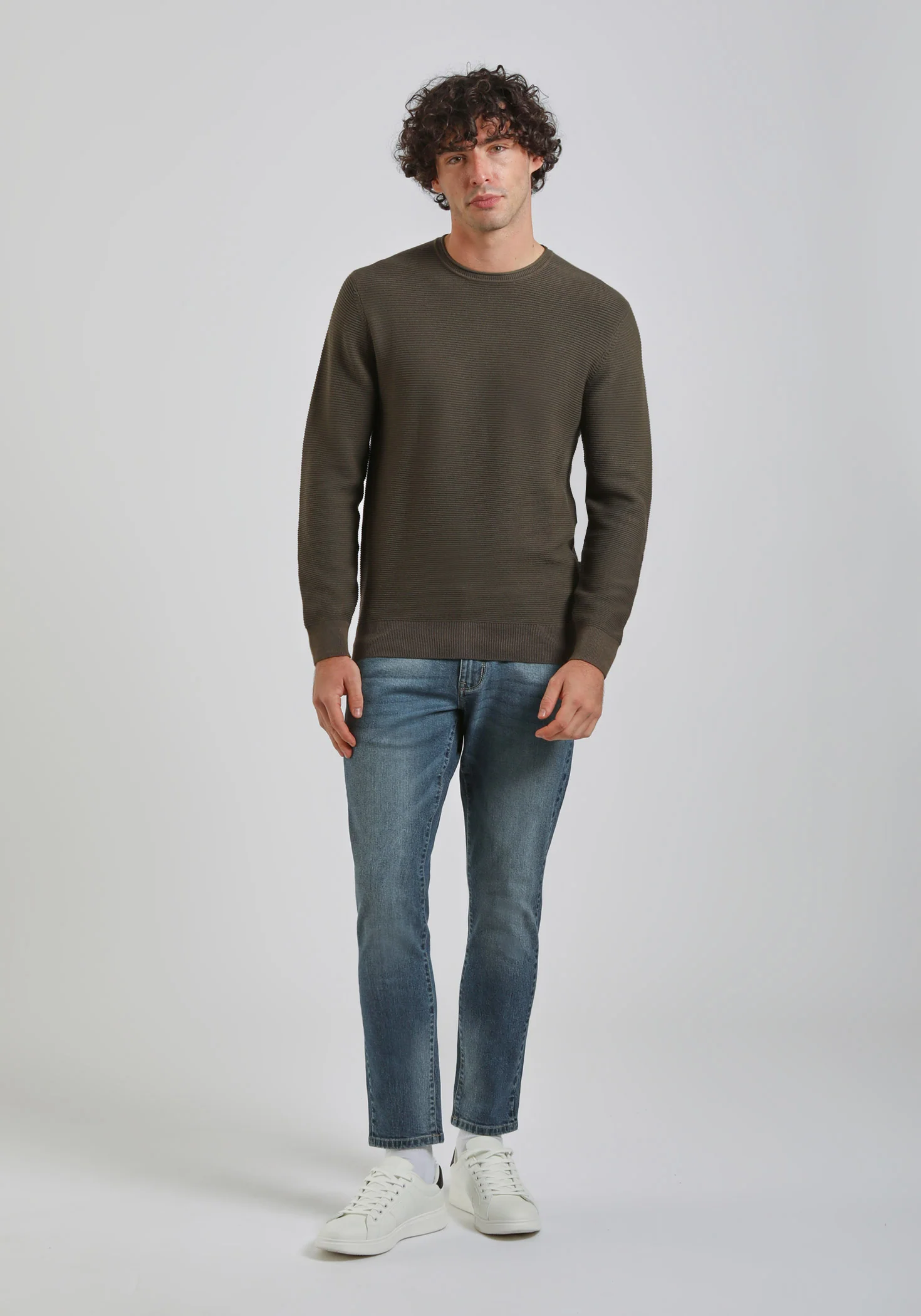 Maglia girocollo strutturato - Image 5