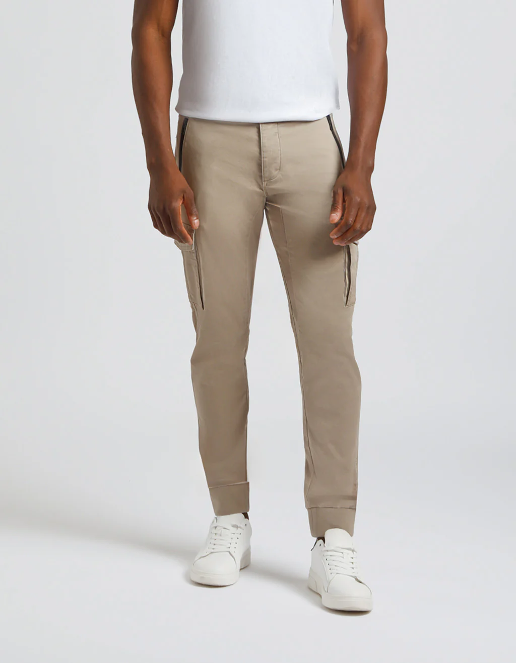 Pantalone cargo in cotone - Image 2