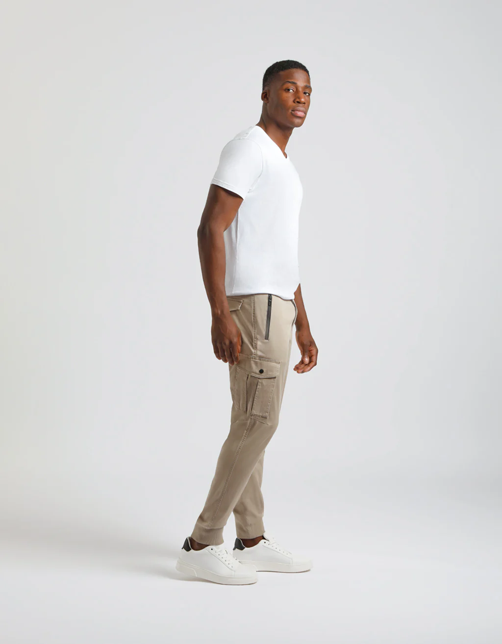 Pantalone cargo in cotone - Image 4