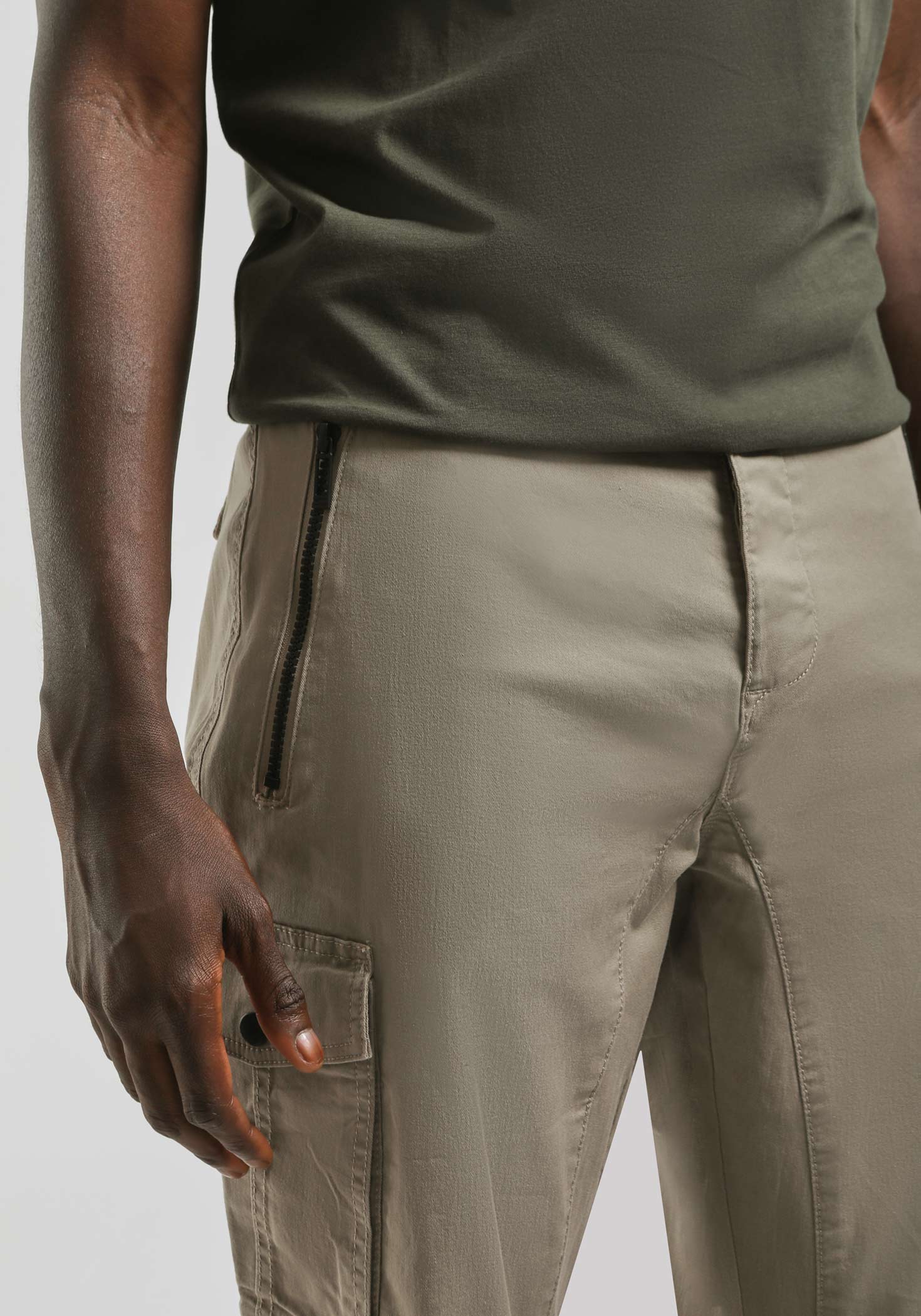 Pantalone cargo in cotone - Image 3