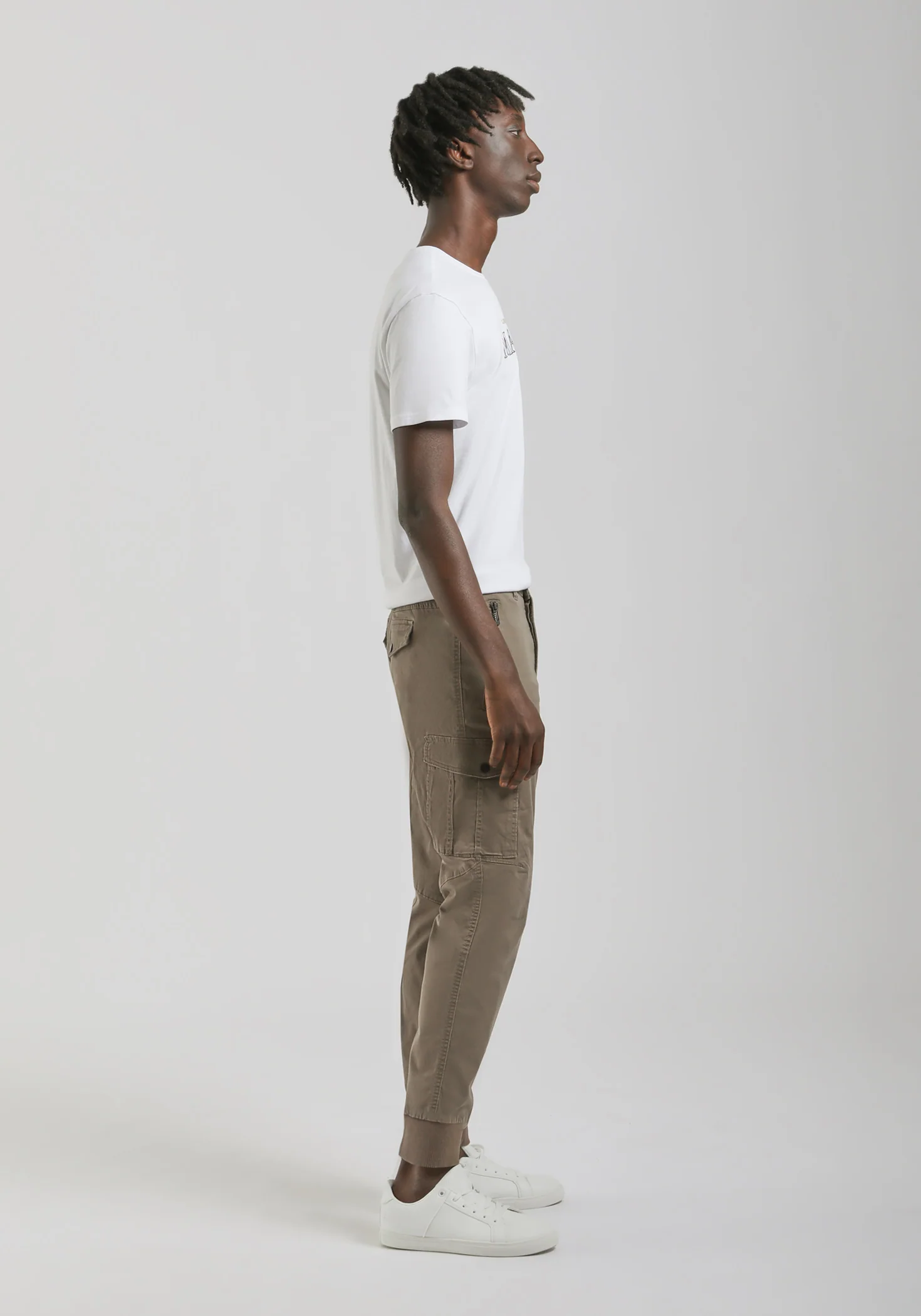 Pantalone cargo in cotone - Image 4