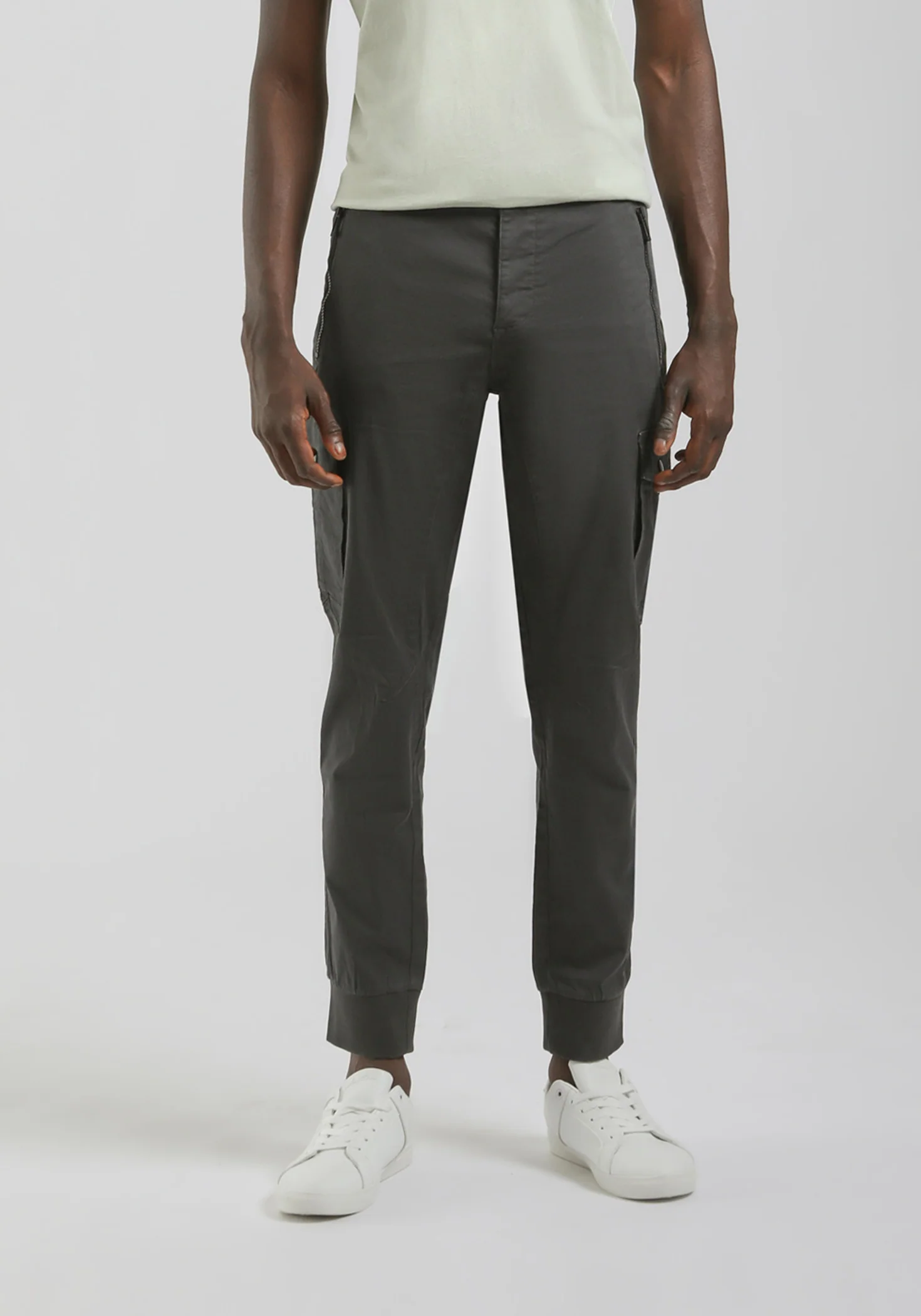 Pantalone cargo in cotone - Image 2