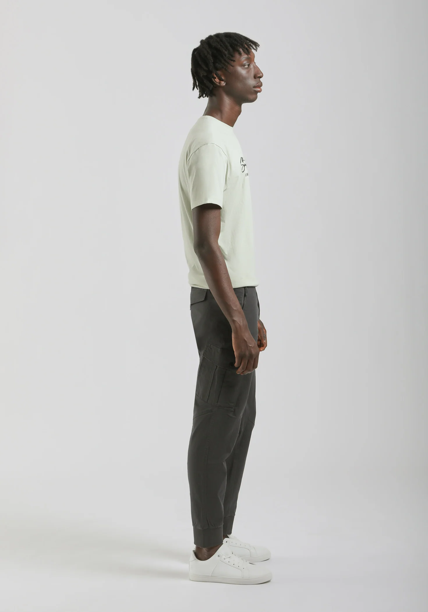 Pantalone cargo in cotone - Image 4