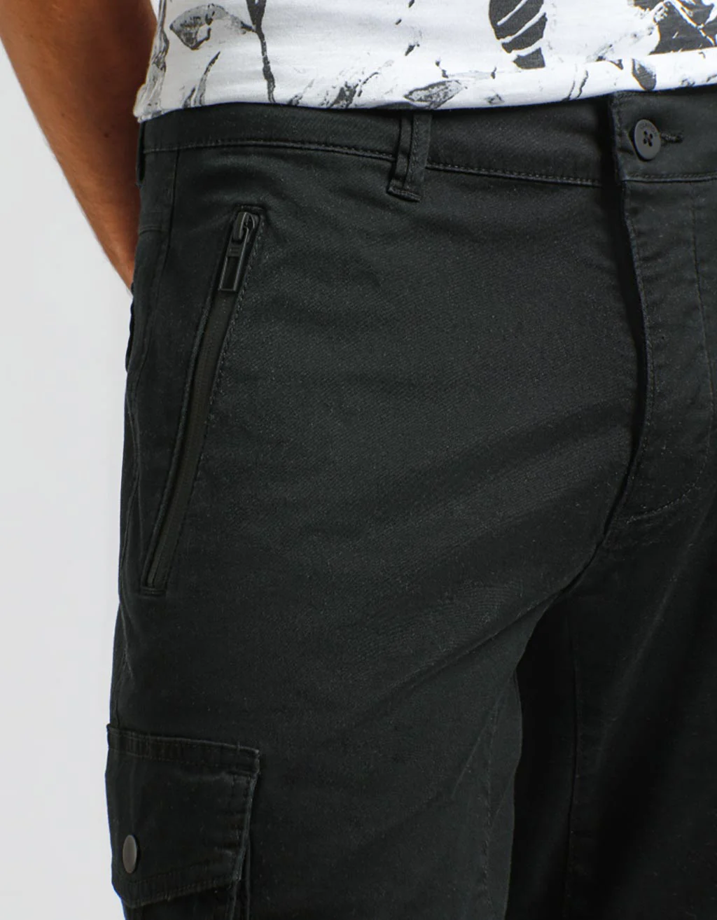 Pantalone cargo in cotone - Image 3