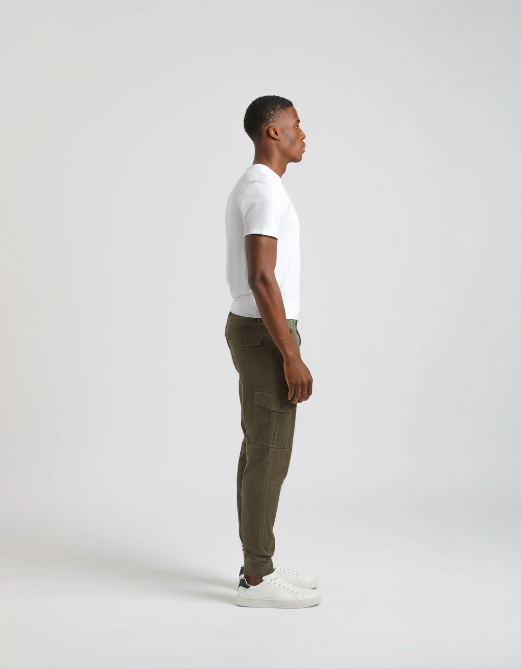 Pantalone cargo in cotone - Image 4
