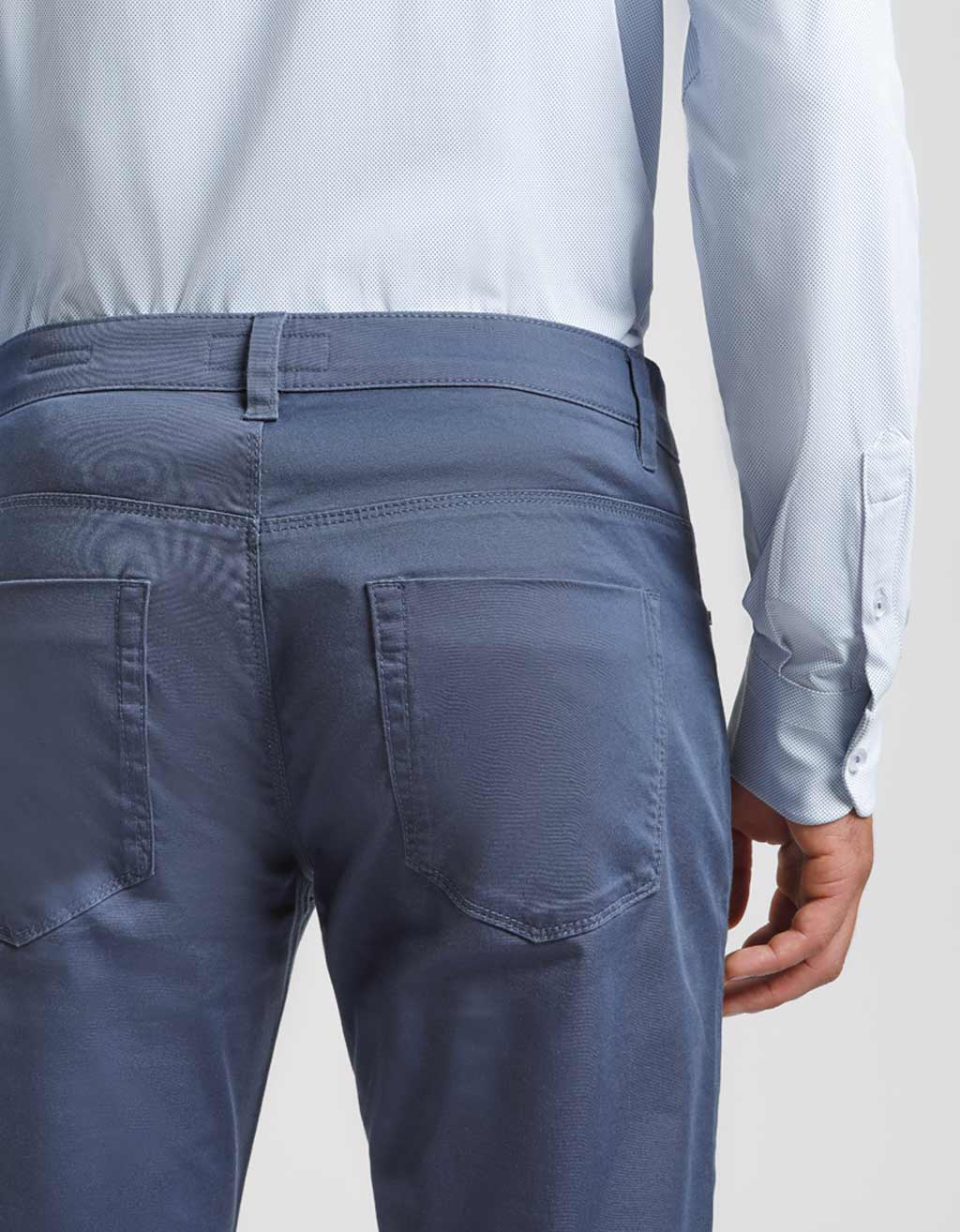 Pantalone cinque tasche in cotone - Image 3