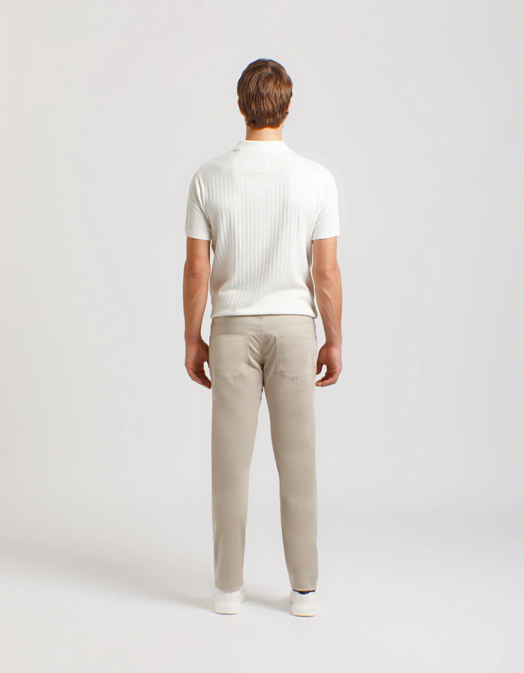 Pantalone cinque tasche in cotone - Image 5