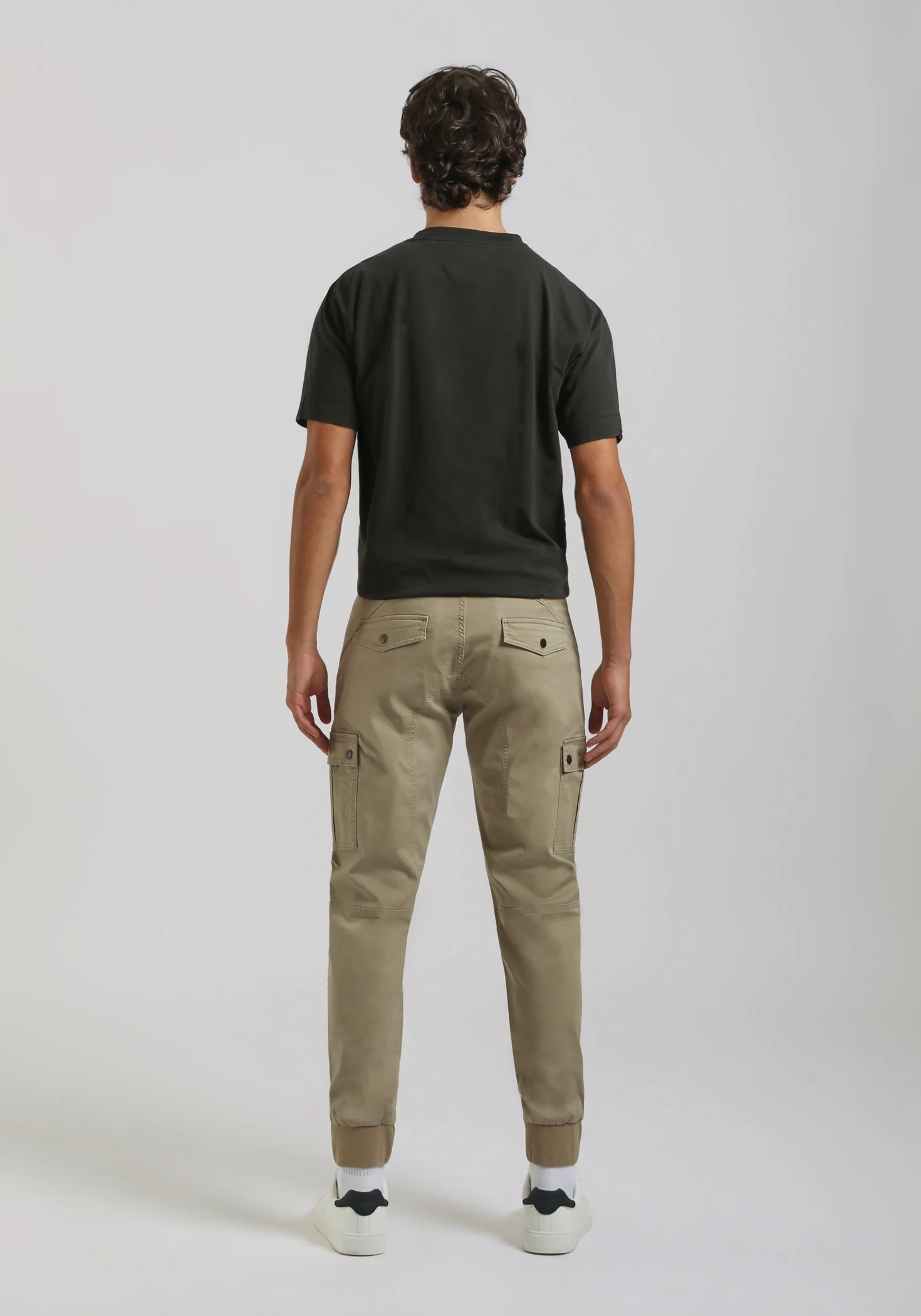 Pantaloni cargo in cotone - Image 5