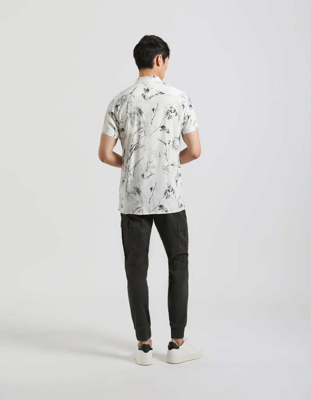 Pantaloni cargo in cotone - Image 5