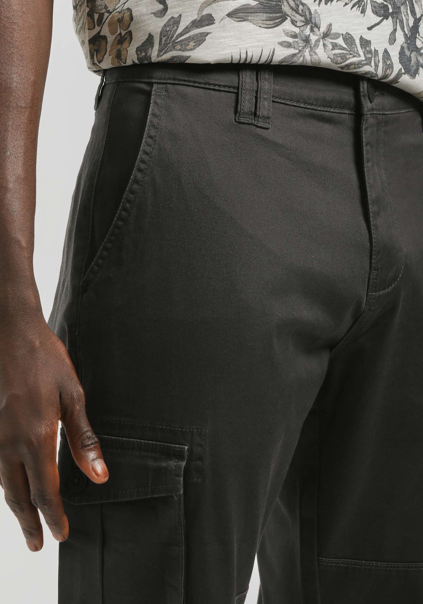Pantaloni cargo in cotone - Image 3